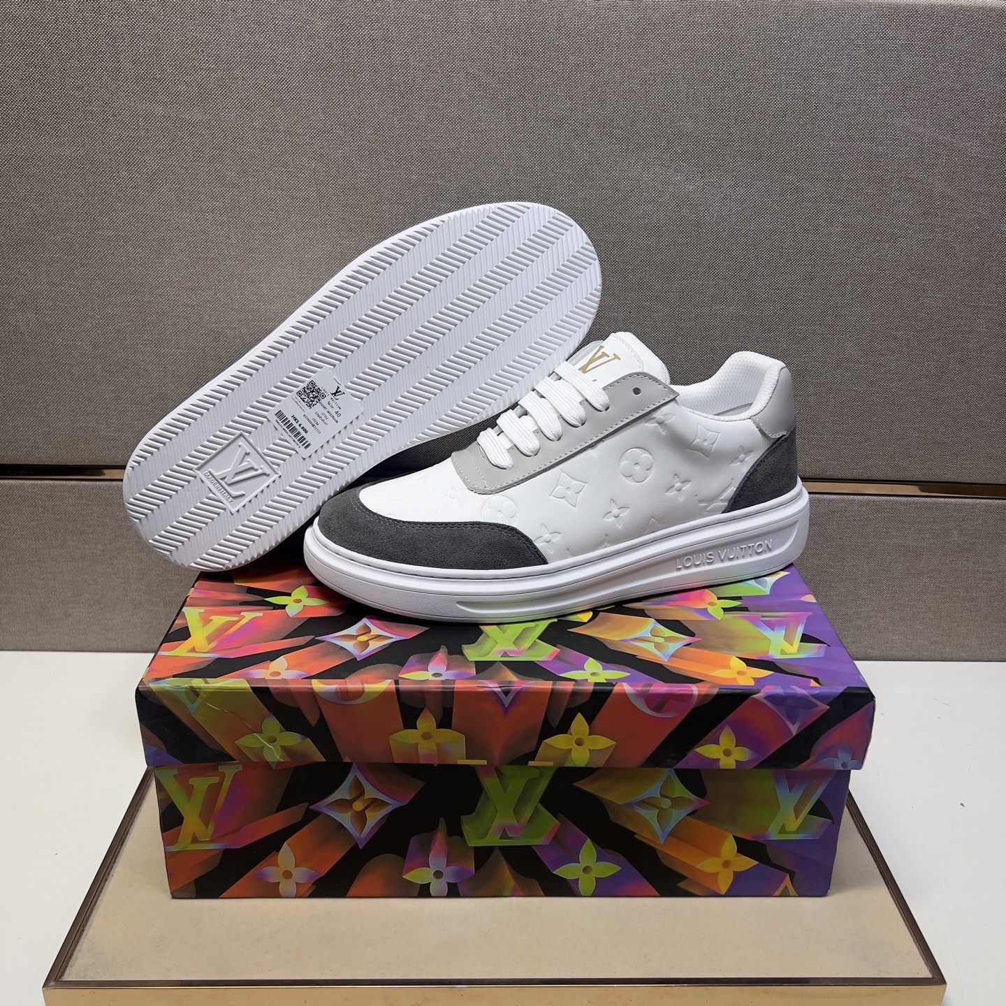 Louis Vuitton Men's Casual Sneakers - Comfortable & Breathable, Size 38-44 9 i1743526316528 8513 0 7