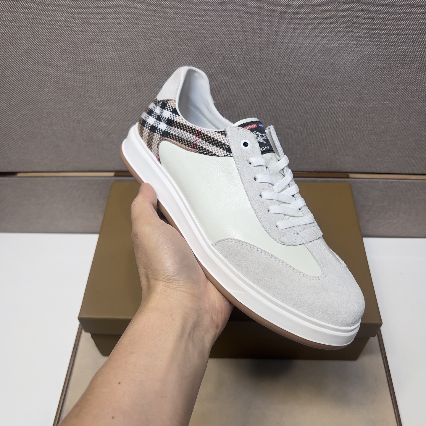 Burberry Men's Casual Sneakers in Multiple Materials and Leather Lining 7 i1744820064642 3278 0 5