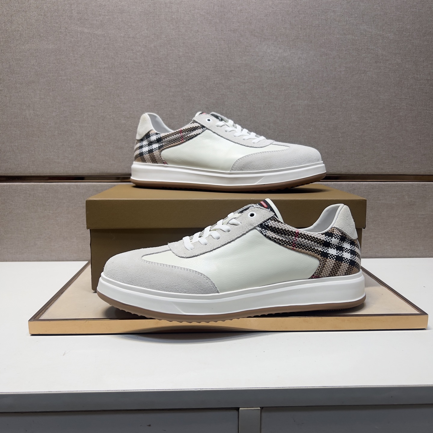 Burberry Men's Casual Sneakers in Multiple Materials and Leather Lining 6 i1744820064642 9932 0 4