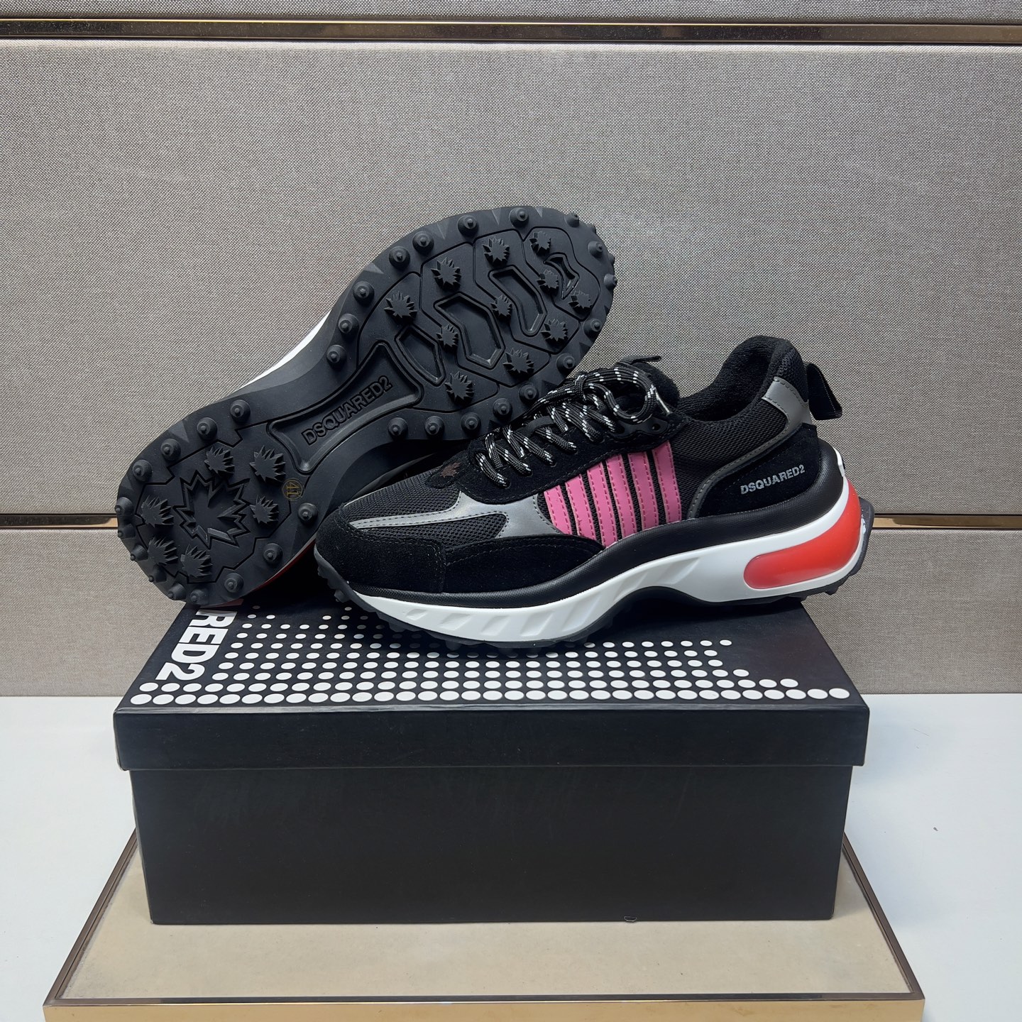 Dsquared2 Men's Multi-Panel Sneakers Breathable Lightweight Size 38-44 9 i1745253957021 3563 0 7