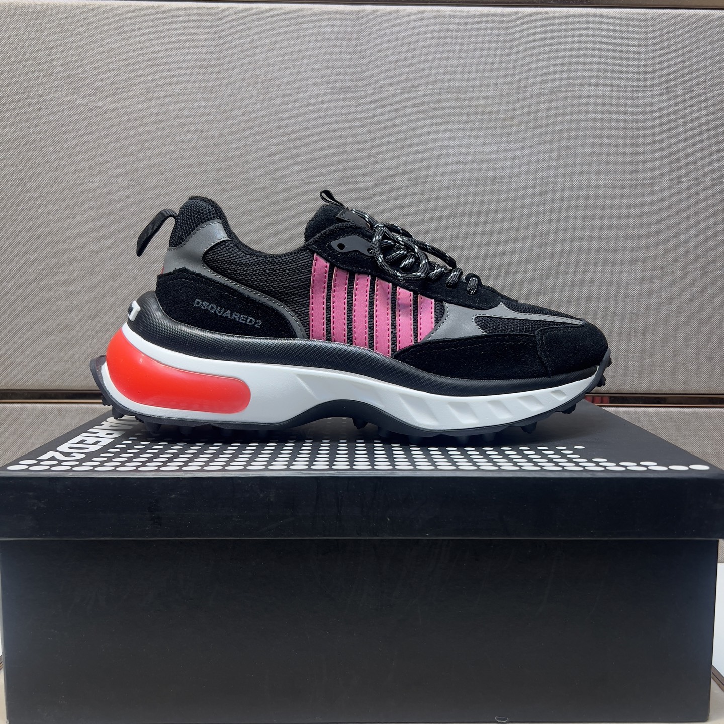 Dsquared2 Men's Multi-Panel Sneakers Breathable Lightweight Size 38-44 4 i1745253958136 4810 0 2