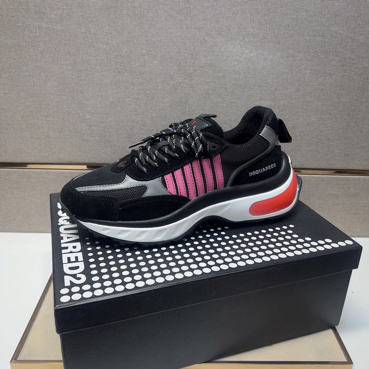 Dsquared2 Men's Multi-Panel Sneakers Breathable Lightweight Size 38-44 5 i1745253958170 7359 0 3