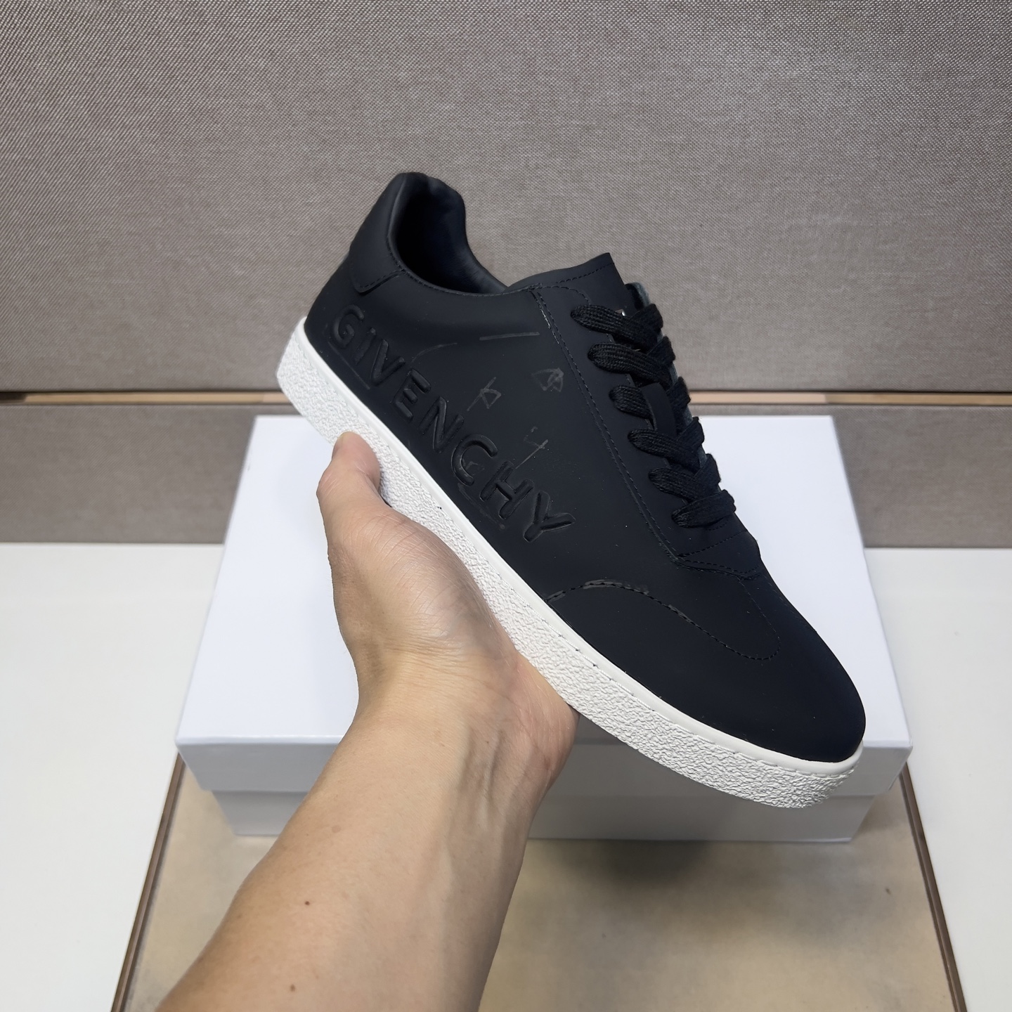 Givenchy Men's City Sport Sneakers in Black Leather, Sizes 38-44 7 i1745340947332 3954 0 5