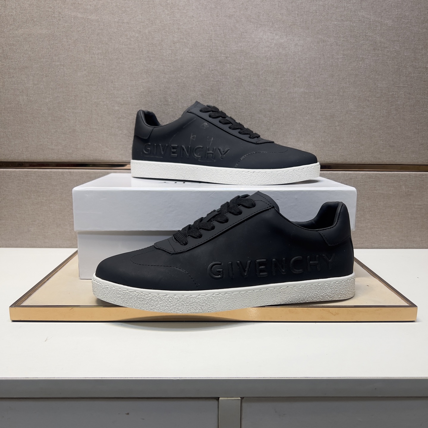 Givenchy Men's City Sport Sneakers in Black Leather, Sizes 38-44 6 i1745340948655 3511 0 4