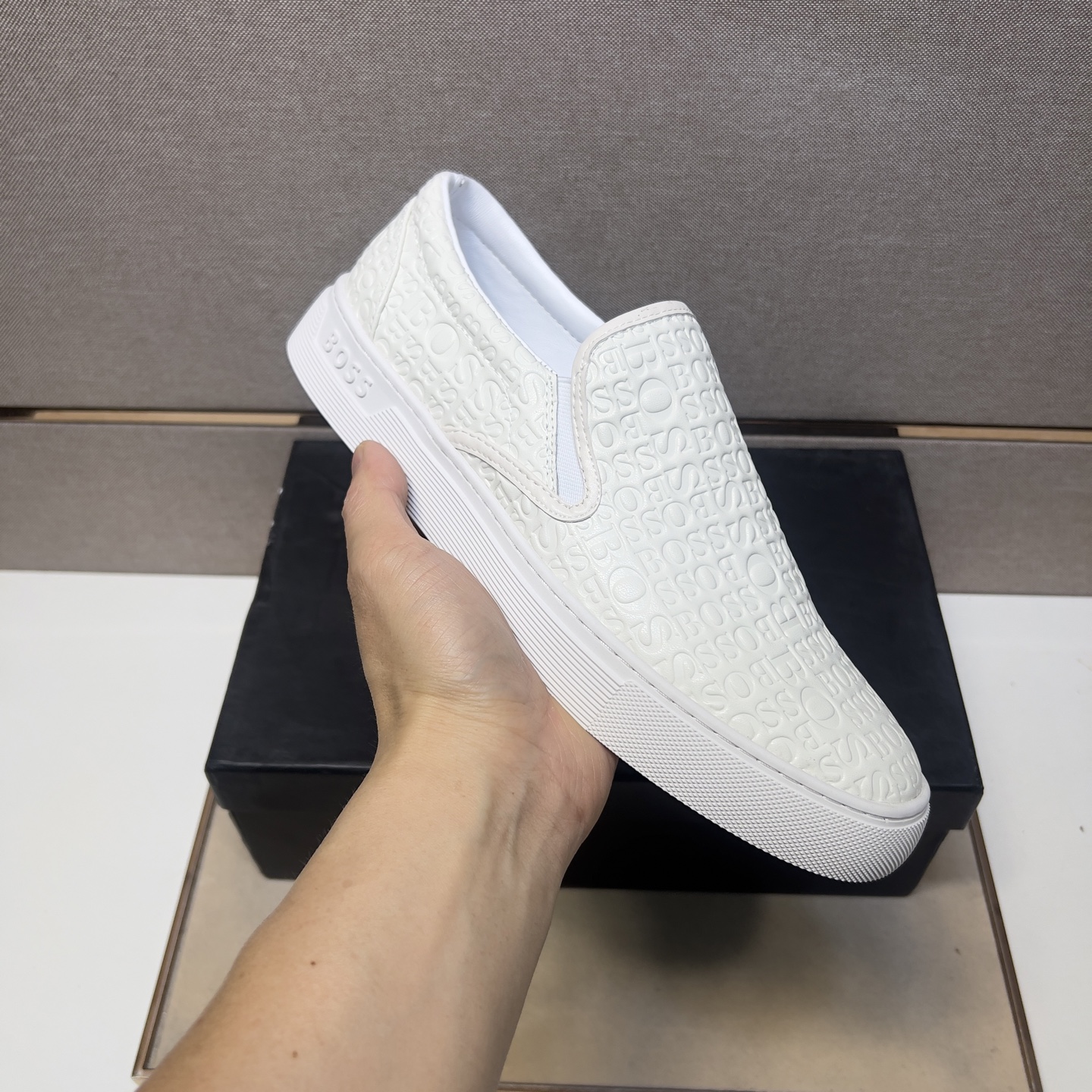 BOSS Men's Slip-On Sneakers: Fashionable & Comfortable, Sizes 38-44 7 i1745425874599 6644 0 5
