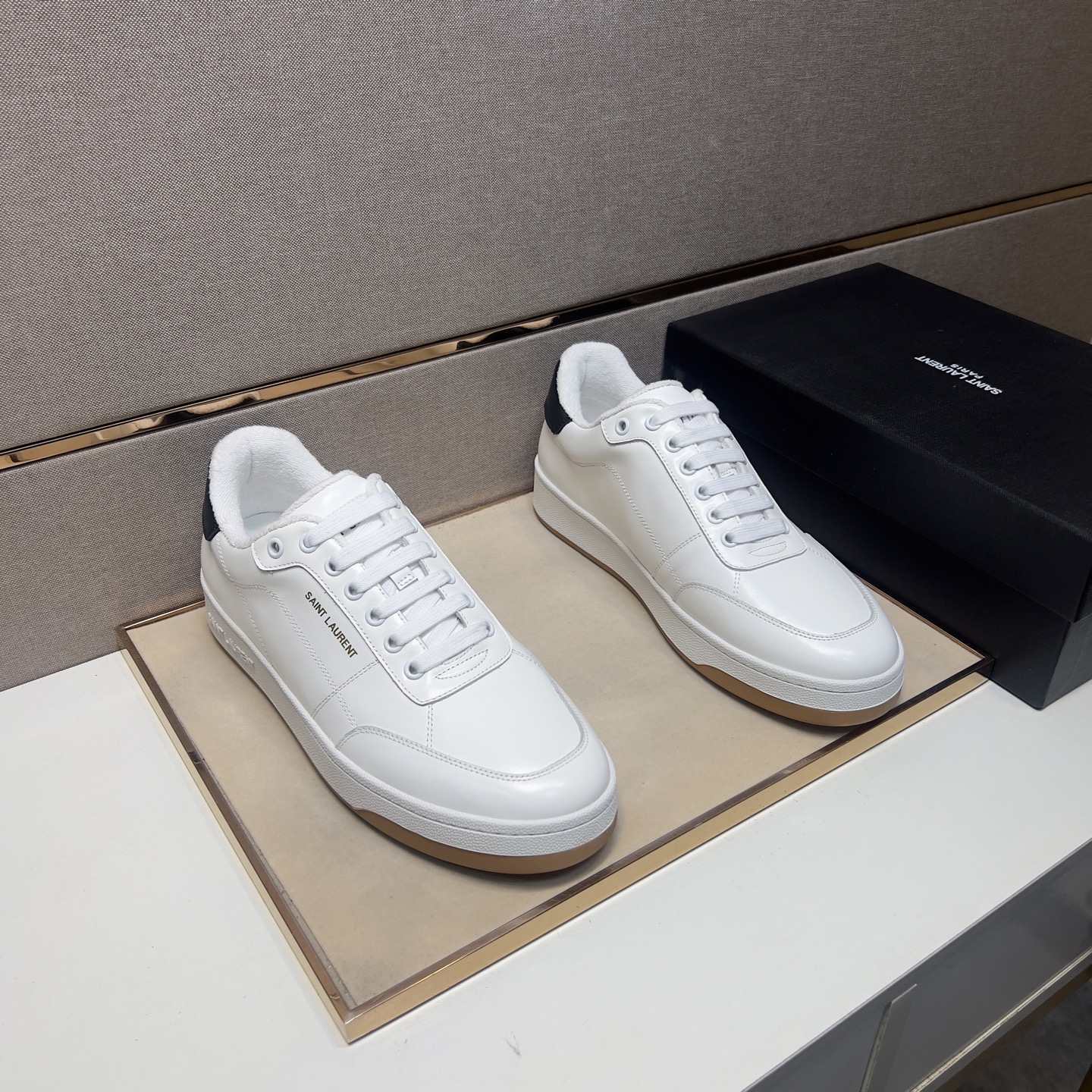 Saint Laurent Men's Leather Sneaker Casual Shoes, Available in Multiple Colors 2 i1745600906700 2450 0 0