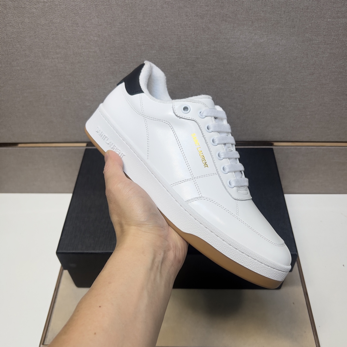 Saint Laurent Men's Leather Sneaker Casual Shoes, Available in Multiple Colors 7 i1745600906722 8135 0 5