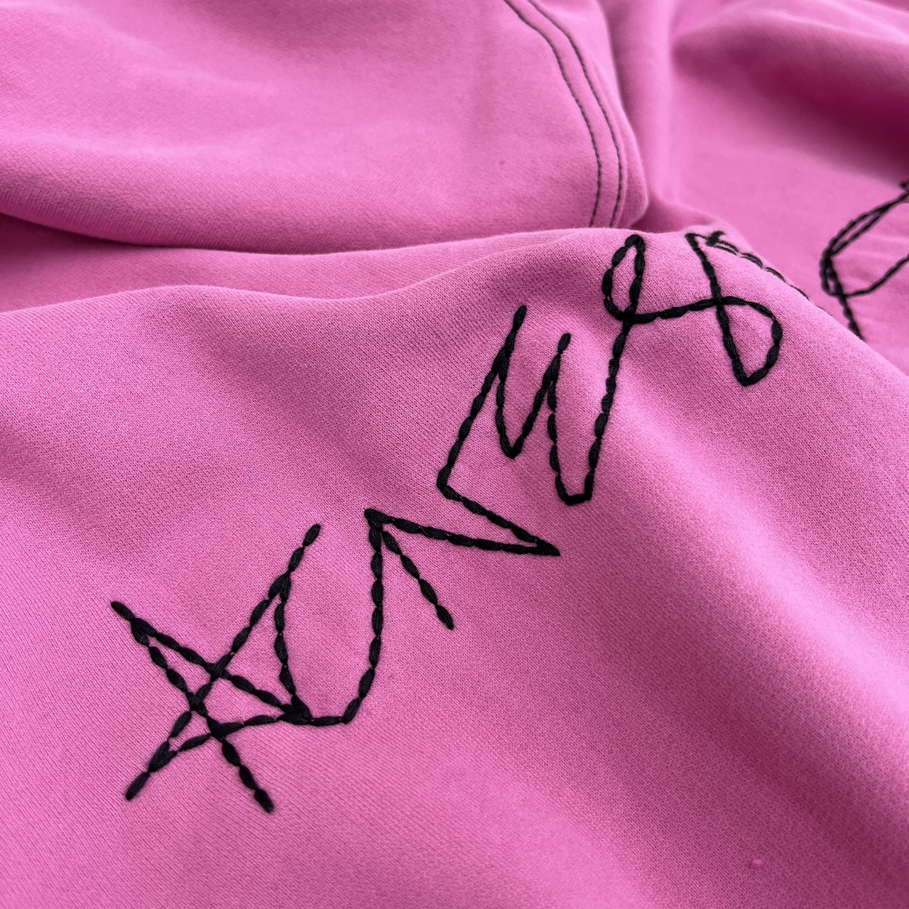 Acnestudios 25秋冬新款 短款连帽卫衣外套 后背刺绣英文logo 休闲又高级 两色SML