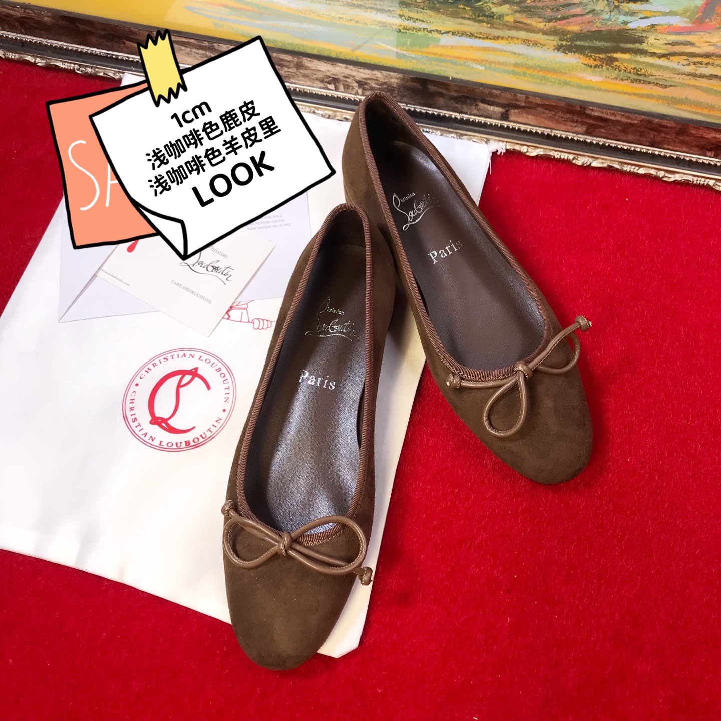 NO:604785,High-end customized classic series! H1.5Cm size 34-43. Genuine leather outsole -003. Light coffee color deerskin, coffee color sheepskin lining. Official website synchronization standard European size Reference:-003 Color:coffee/coffee Material:veau velourd Lining:red goat leather Heel heigh:1.5Cm Sole:leather sole Size:EU 34-43 (US 4-11):,,off white,christian louboutin,sheepskin,leather soles19860909高端订制 精典款系列！ H1.5Cm尺码34-43码.真皮大底 －003.浅咖色鹿皮,洩咖色羊皮里.官网同步 标准欧码 Reference:-003 Color:coffee/coffee Material:veau velourd Lining:red goat leather Heel heigh:1.5Cm Sole:leather sole Size:EU 34－43（US 4一11) :,,off white,christian louboutin,sheepskin,Leather soles,Women's Shoes