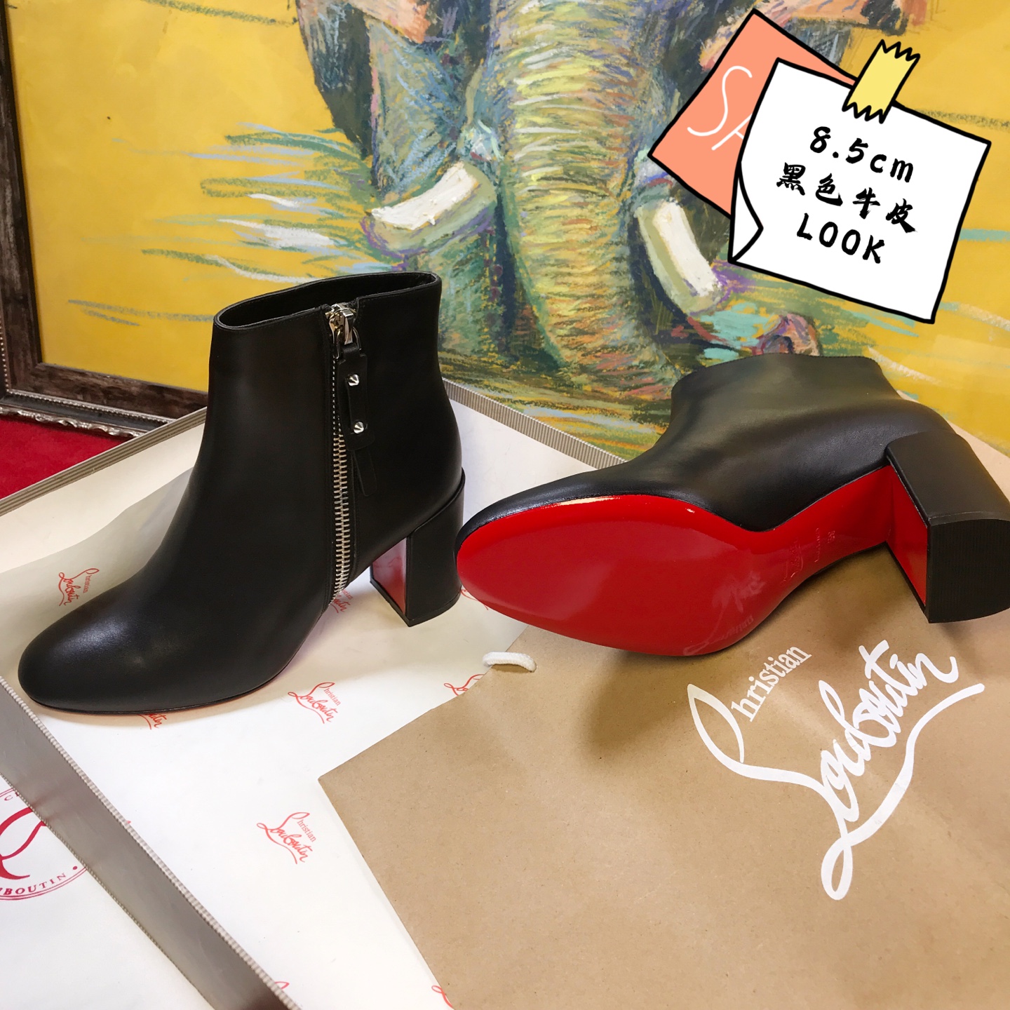 NO:620759,High-end customized autumn and winter boots series!  H8.5Cm, size 35-42. Leather outsole. 31-08 black cowhide, official website synchronization. Standard European size Reference:31-08 Color:black Material:cowhide Lining:sheep leather Heel high:8.5Cm Sole:leather sole Size:EUR 35-42 (US 4-11):,,christian louboutin,boots,cowhide,Leather soles19860909高端订制 秋冬靴系列！ H8.5Cm,尺码35-42码.真皮大底.31－08黑牛皮,官网同步. 标准欧码 Reference:31－08 Color:black Material:cowhide Lining:sheep leather Heel heigh:8.5Cm Sole:leather sole Size:EUR 35－42（US 4一11) :,,christian louboutin,boots,cowhide,Leather soles,Women's Shoes