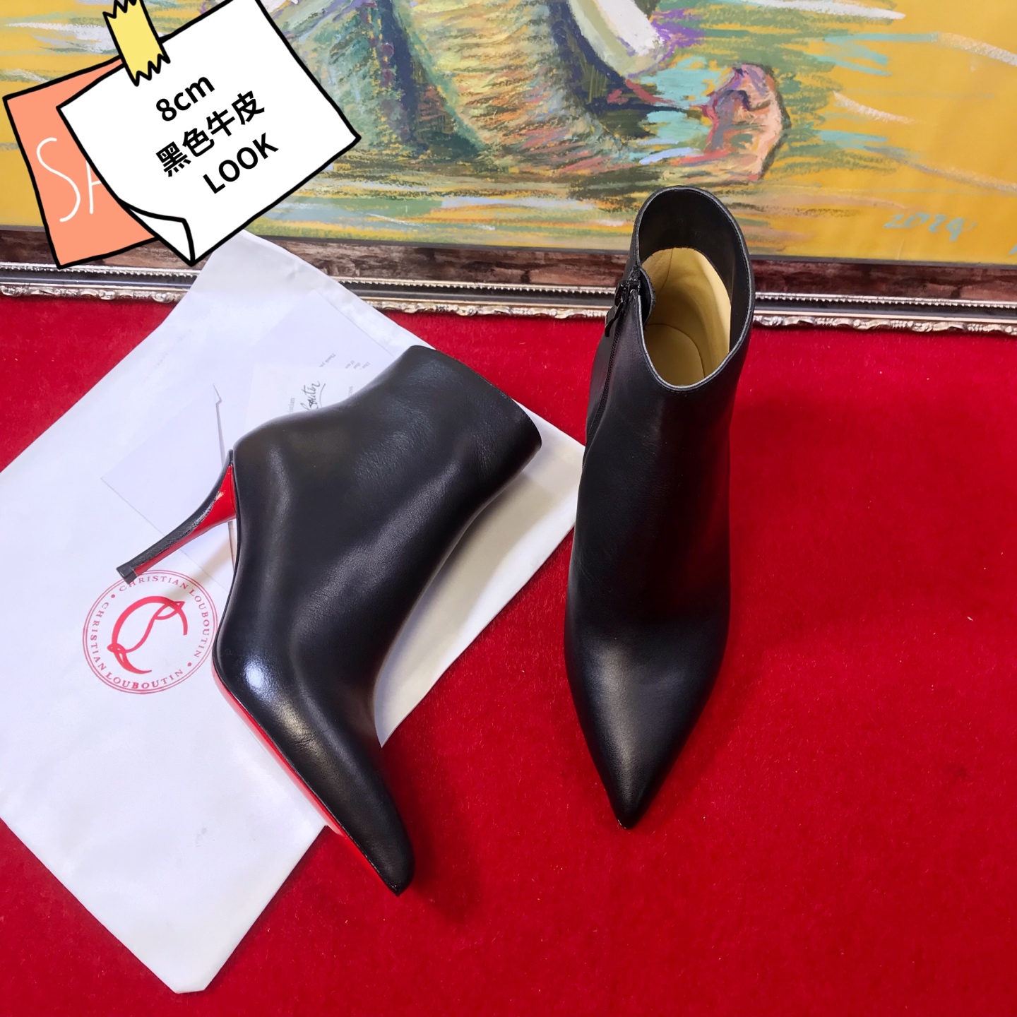 NO:643329,High-end customized autumn and winter boots series!  H8Cm, size 35-42. Private model trademark zipper. Leather outsole. Ⅹ391857-001 black cowhide official website synchronized standard European size. Reference:  louboutin,boots,cowhide,leather soles19860909高端订制 秋冬靴系列！ H8Cm,尺码35-42码.私模商标拉链 .真皮大底.Ⅹ391857-001黑色牛皮官网同步 标准欧码. Reference:X391857-001 Color:black Material:cowhide Lining:goat leather Heel heigh:8Cm Sole:leather sole Size:EUR 34－42（US 4一11) :,,christian louboutin,boots,cowhide,Leather soles,Women's Shoes