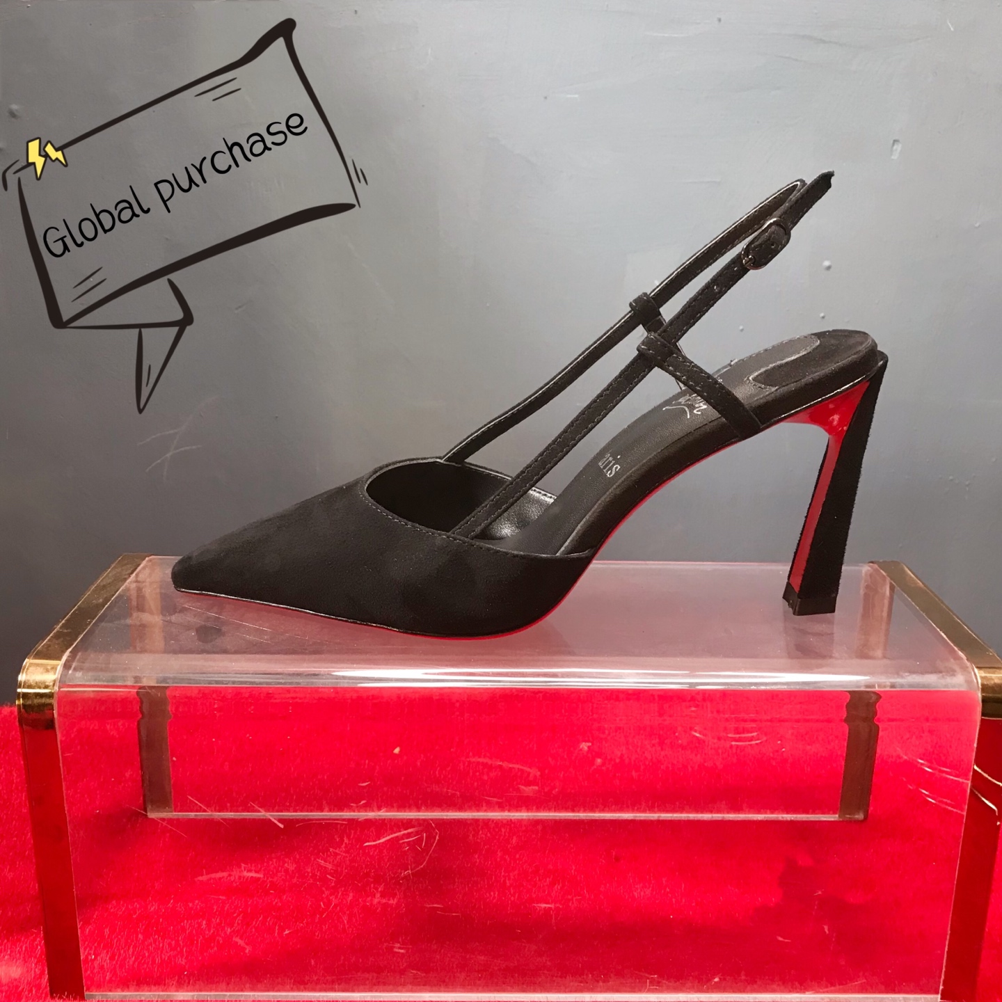 NO:670465,High-end customized 2026 spring and summer classic series!  H8.5Cm. Sizes 34-42. Customized genuine leather outsole. Q2457-5 black deerskin, black sheepskin. Official website picture, standard European Reference: Q2457-5 Color: black/black Material: cray velours Lining: goat leather Heel heigh: 8.5cm Sole: leather sole Size: EU 34-42 (US 4-11):,, christian  louboutin,sheepskin,leather soles19860909高端订制 2026春夏精典款系列！ H8.5Cm.尺码34-42码.真皮大底订制款.Q2457-5黑色鹿皮,黑色羊皮. 官网图, 标准欧 Reference:Q2457-5 Color:black/black Material:cray velours Lining:goat leather Heel heigh:8.5cm Sole:leather sole Size:EU 34－42（US 4一11) :,,christian louboutin,sheepskin,Leather soles,Women's Shoes