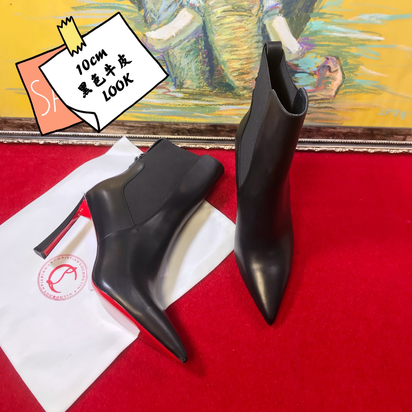 NO:689959,High-end customized autumn and winter boots classic series!  H10Cm. Sizes 34-42. Customized genuine leather outsole. X8287-4, black cowhide, apricot sheepskin. Official website synchronization (10 inches) Standard European code Reference:  louboutin,boots,cowhide,sheepskin,leather soles19860909高端订制 秋冬靴子精典款系列！ H10Cm.尺码34-42码.真皮大底订制款.X8287-4,黑色牛皮,杏色羊皮.官网同步（10寸） 标准欧码 Reference:X8287-4 Color:black/black Material:sheep leather Lining:goat leather Heel heigh:10Cm Sole:leather sole Size:EU 34－42（US 4一11) :,,christian louboutin,boots,cowhide,sheepskin,Leather soles,Women's Shoes