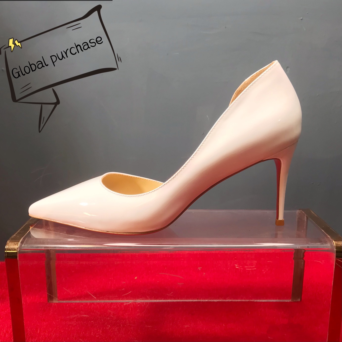 NO:689970,High-end customized 2026 spring and summer classic series!  H8.5Cm, size 34-42. Customized model, non-returnable and non-exchangeable. 9039-. White seven leather, apricot sheepskin lining, genuine leather outsole, official website synchronization Standard European code No: 9039- Color: white Material: patent leather Lining: goat leather Heel heigh: 8.5Cm Sole: leather sole Size: EUR 34-42 (US 4-11):,,christian  louboutin,sheepskin,leather soles19860909高端订制 2026春夏精典款系列！ H8.5Cm,尺码34-42码. 订制款,不退不换.9039-.白色柒皮,杏羊皮里,真皮大底,官网同步 标准欧码 No:9039- Color:white Material:patent leather Lining:goat leather Heel heigh:8.5Cm Sole:leather sole Size:EUR 34－42（US 4一11) :,,christian louboutin,sheepskin,Leather soles,Women's Shoes