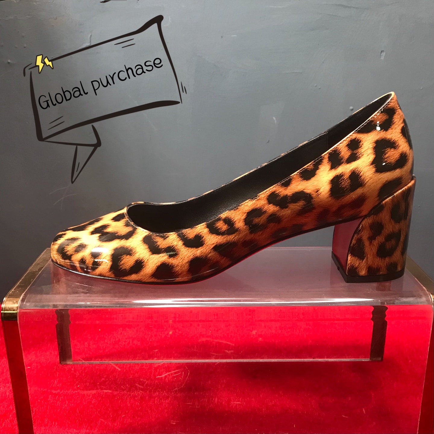 NO:714833,High-end customized 2026 spring and summer classic series!  H5.5Cm size 34-43. Genuine leather outsole .44021-002A. Leopard pattern leather, black sheepskin lining. Outsole trademark buckle. Official website synchronization Standard European code Reference: 44021-002 Color: multi/black Material: patent Lining: red goat leather Heel heigh: 5.5Cm Sole: leather sole Size: EU 34-43 (US 4-11)  :,,christian louboutin,sheepskin,Leather soles19860909高端订制 2026春夏精典款系列！ H5.5Cm尺码34-43码.真皮大底 .44021－002A.豹纹柒皮,黑羊皮里.大底商标扣.官网同步 标准欧码 Reference:44021-002 Color:multi/black Material:patent Lining:red goat leather Heel heigh:5.5Cm Sole:leather sole Size:EU 34－43（US 4一11) :,,christian louboutin,sheepskin,Leather soles,Women's Shoes