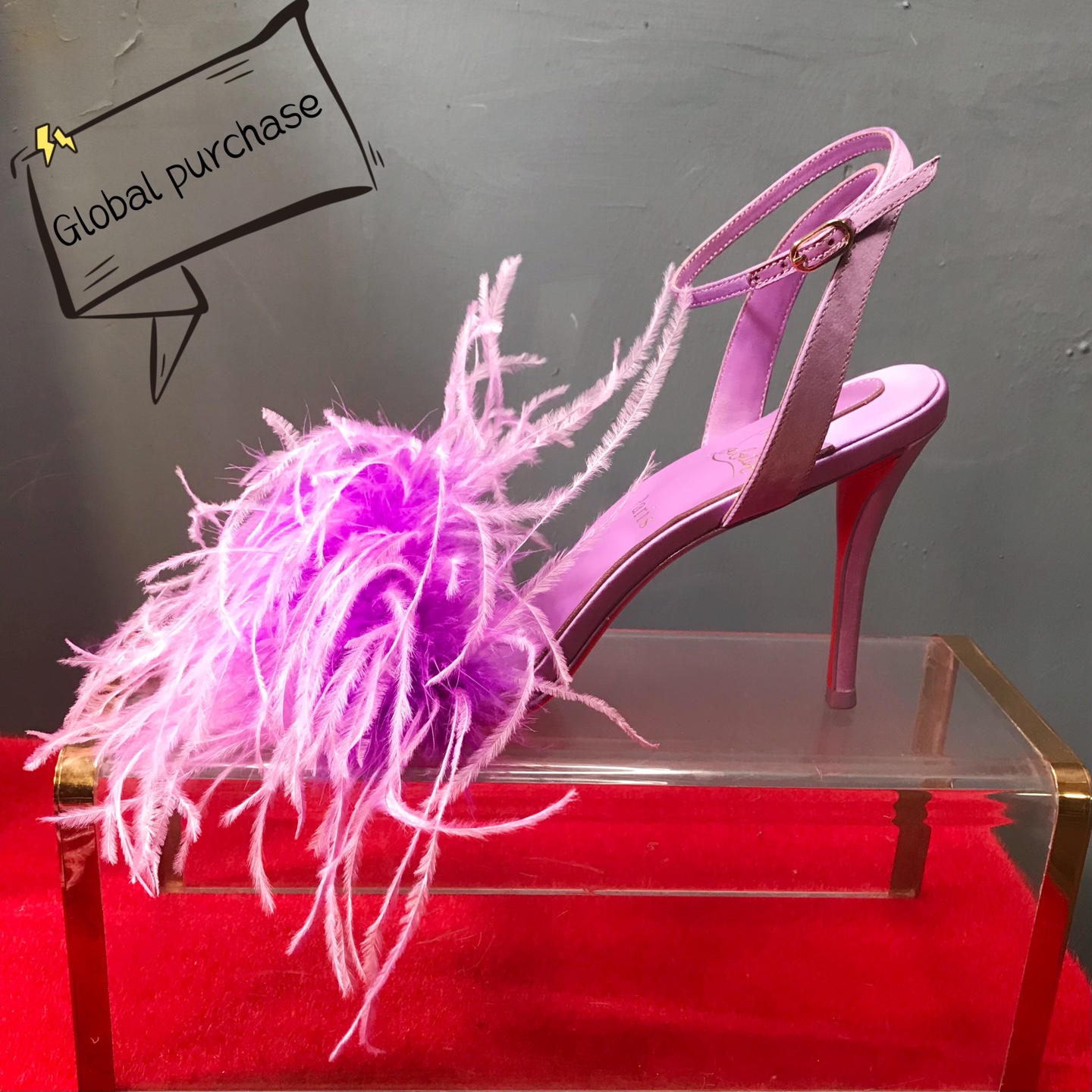 NO:714829,High-end customized 2026 spring and summer classic series!  H10Cm, size 34-42. Customized, non-returnable and non-exchangeable. 905018-004, purple imported silk. Purple sheepskin lining. Purple feathers. Official website synchronization Standard European code Reference: 905018-004 Color: purple/purplr Material: pute silk/feathet Lining: goat leather Heel height: 10Cm Sole: leather sole Size: EU 34-42 (US  4-11):,,christian louboutin,sheepskin,real silk19860909高端订制 2026春夏精典款系列！ H10Cm,尺码34-42码.订制不退不换.905018-004,紫色进口真丝.紫色羊皮里.紫色色羽毛. 官网同步 标准欧码 Reference:905018-004 Color:purple/purplr Material:pute silk/feathet Lining:goat leather Heel heigh:10Cm Sole:leather sole Size:EU 34－42（US 4一11) :,,christian louboutin,sheepskin,real silk,Women's Shoes