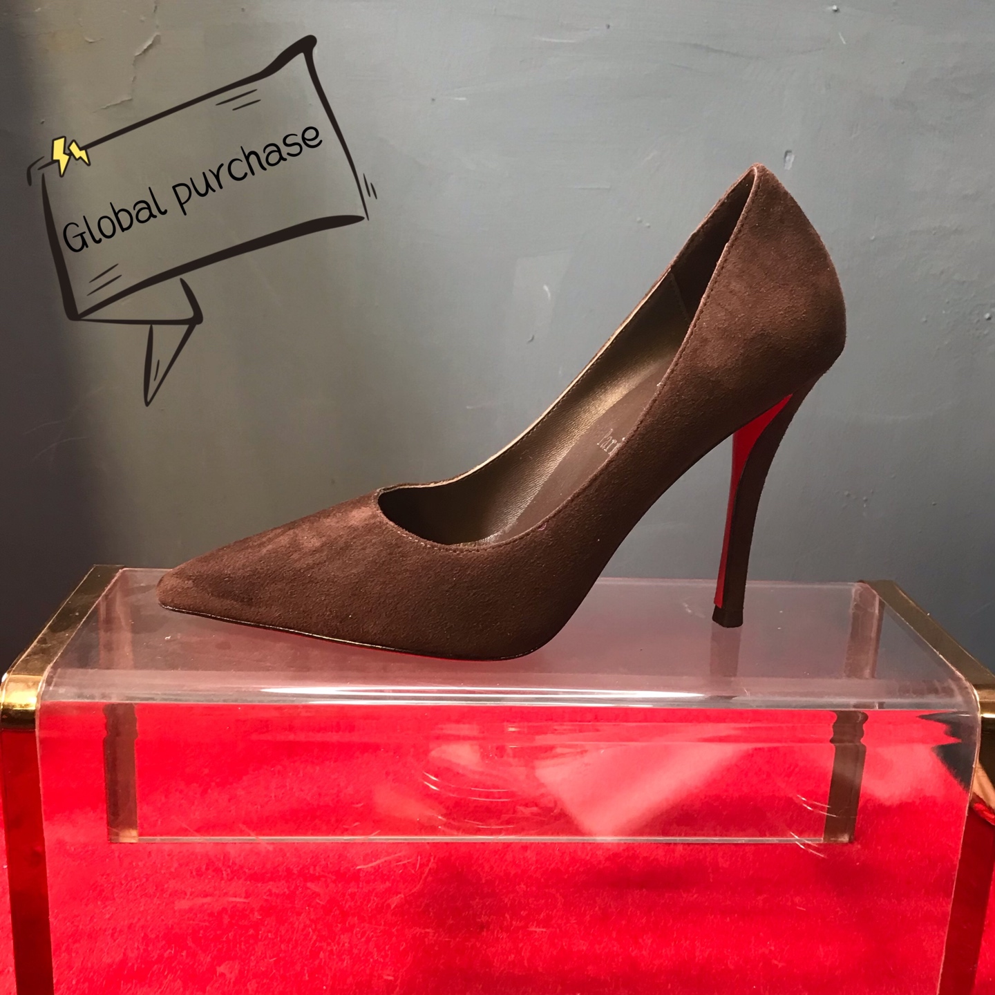 NO:728742,High-end customized 2026 spring and summer classic series!  H10Cm, size 34-42. Genuine leather outsole, customized models are non-returnable and non-exchangeable. Q18-001. Brown deerskin. Brown sheepskin lining. Official website synchronization Standard European code Reference: Q18-001 Color: coffee/coffee Material: veau veourd Lining: goat leather Heel heigh: 10cm Sole: leather sole Size: EUR 34-42 (US  4-11):,,off white,christian louboutin,sheepskin,Leather soles19860909高端订制 2026春夏精典款系列！ H10Cm,尺码34-42码. 真皮大底,订制款不退不换.Q18-001. 咖啡色鹿皮.咖啡色羊皮里.官网同步 标准欧码 Reference:Q18-001 Color:coffee/coffee Material:veau veourd Lining:goat leather Heel heigh:10cm Sole:leather sole Size:EUR 34－42（US 4一11) :,,off white,christian louboutin,sheepskin,Leather soles,Women's Shoes