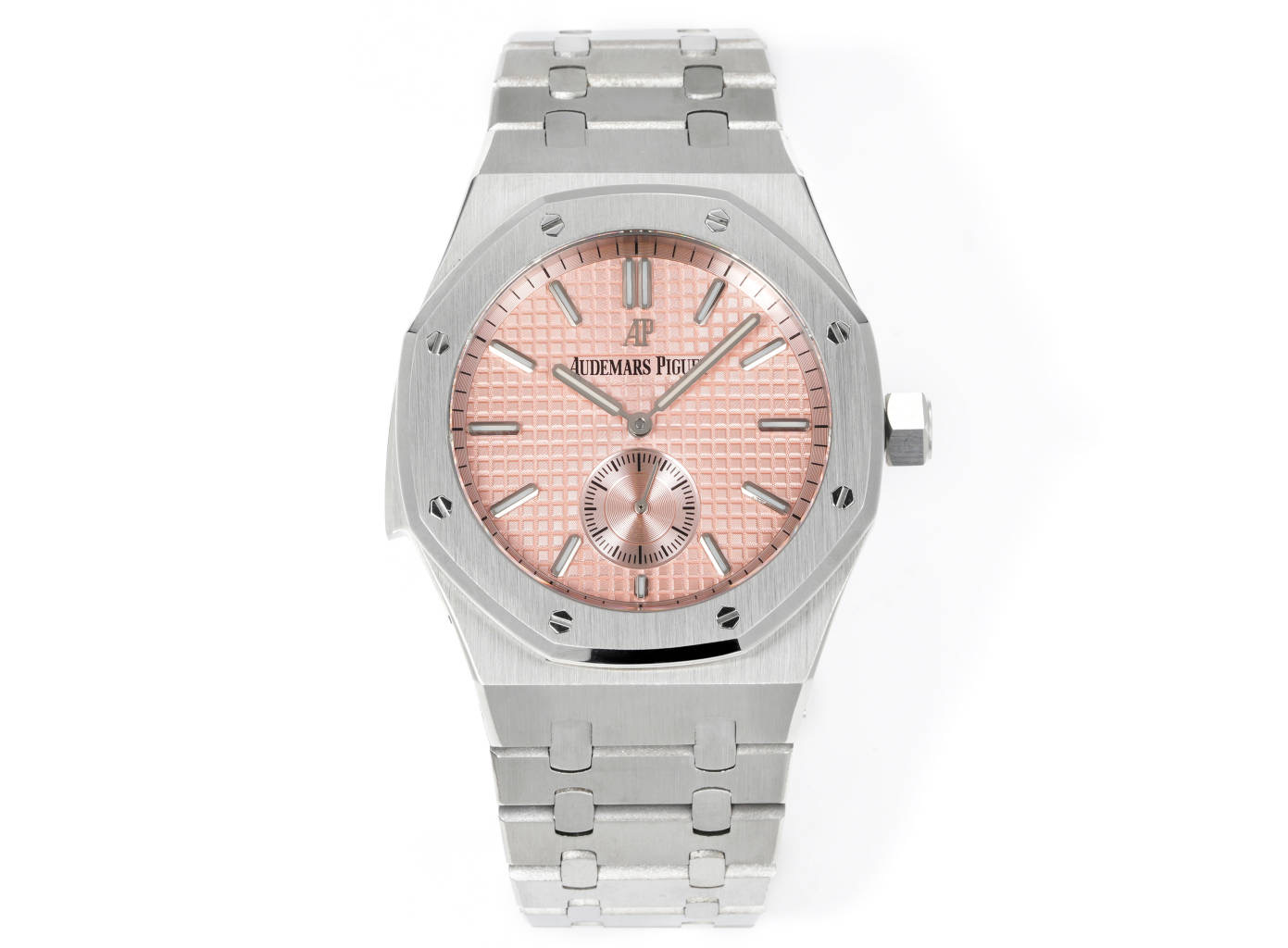 NO:337428,White and gold AP Audemars Piguet Royal Oak 26591IP series men's watches have shocked the rear cover and are upgraded to the bottom, using 2953 upgraded movement, achieving the peak of the steel watch - the performance of strength, defending the title of 
