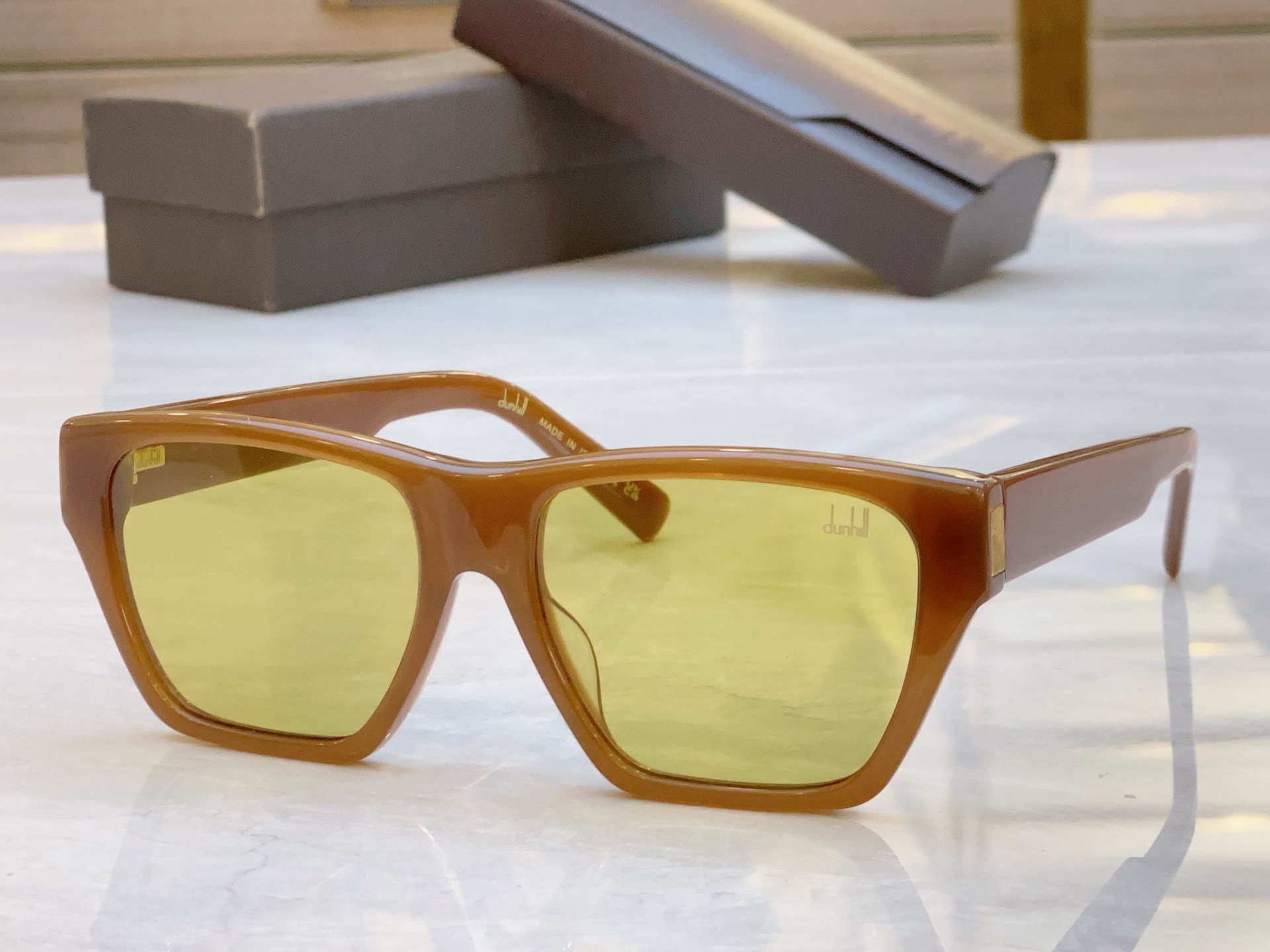 【DUNHIL*】登喜*路新款光学架，MODELDU0031S，SIZE56口17-145



