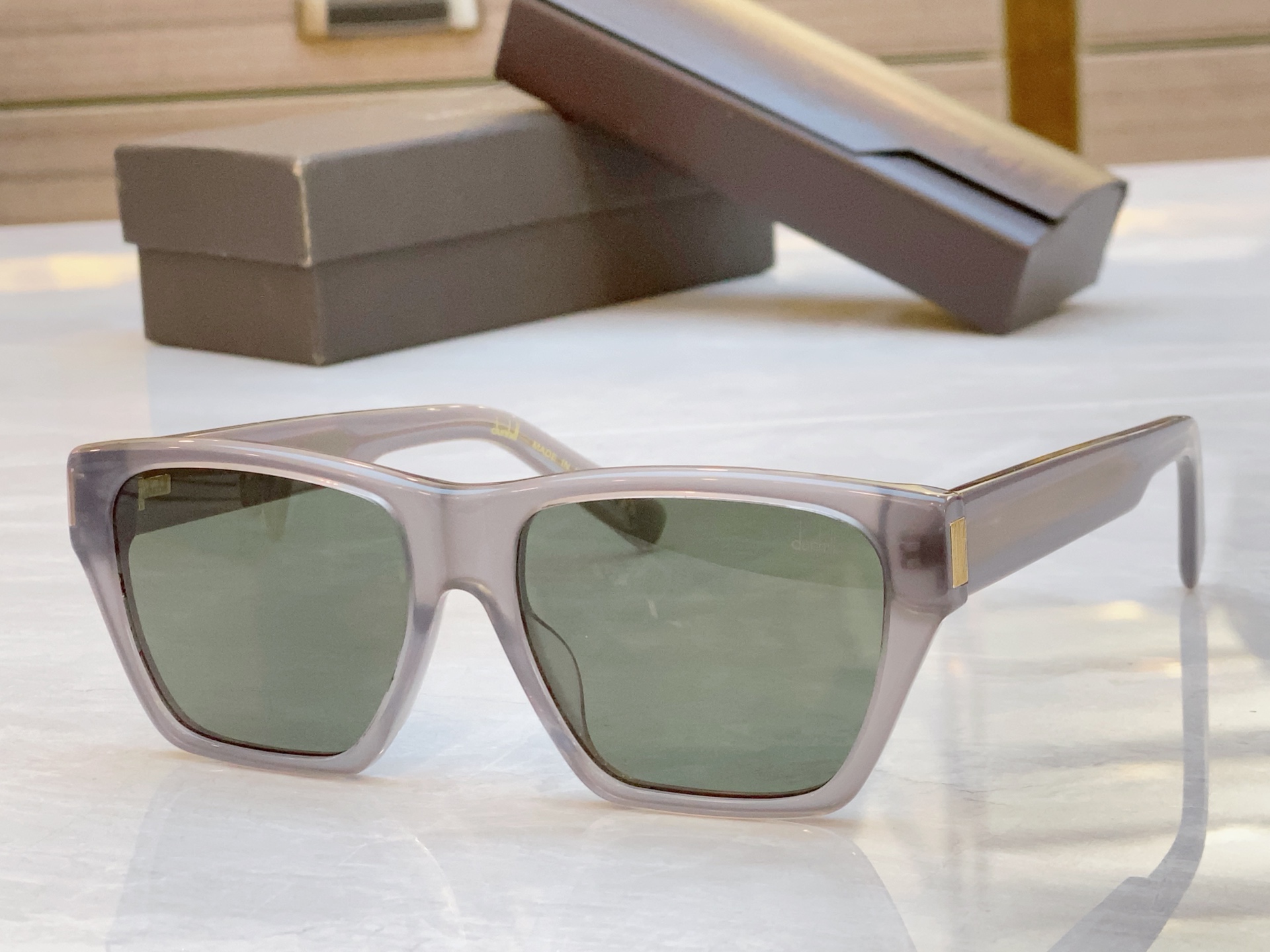 【DUNHIL*】登喜*路新款光学架，MODELDU0031S，SIZE56口17-145



