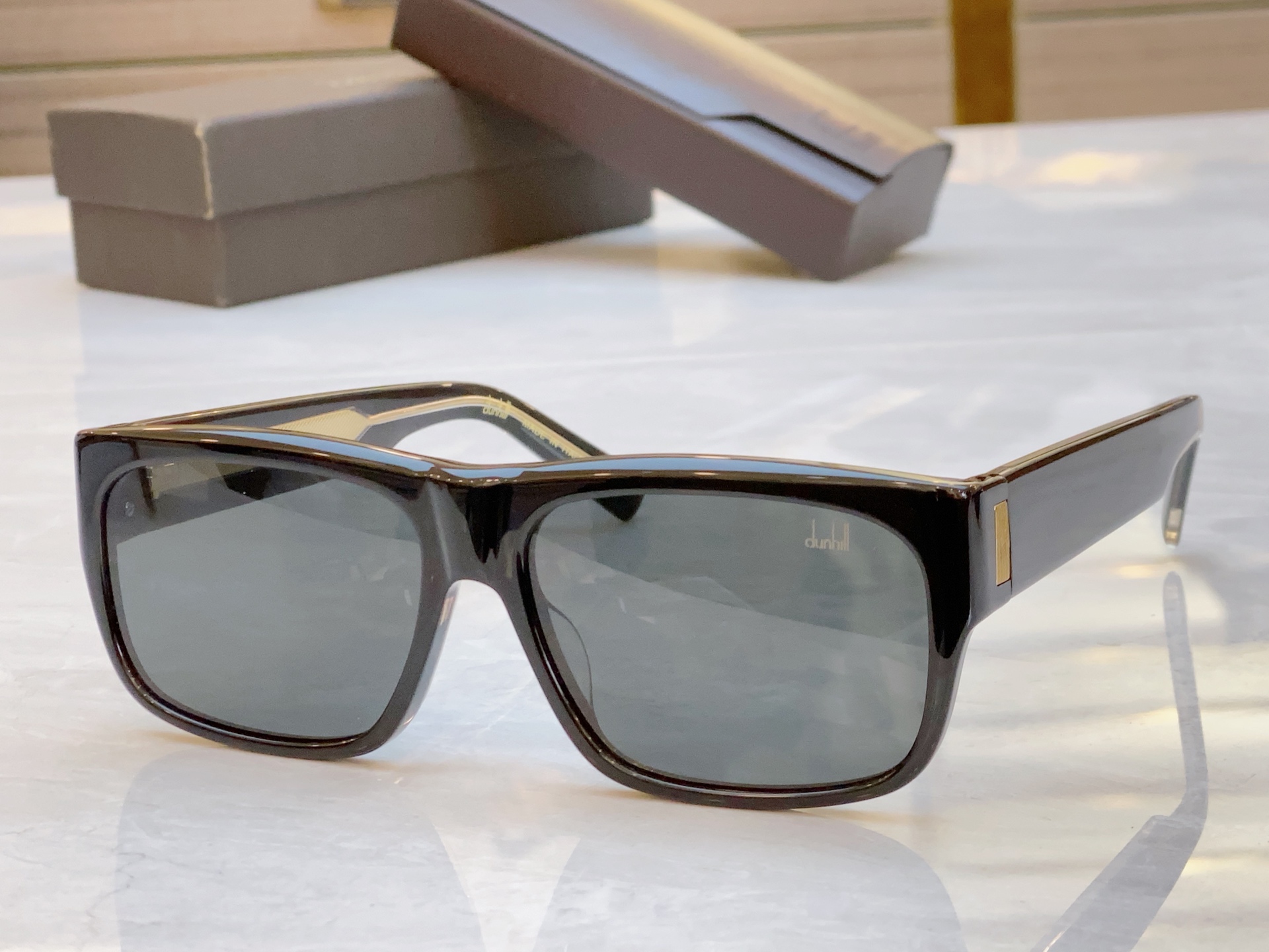 【DUNHIL*】登喜*路新款光学架，MODELDU0033S，SIZE60口16-140






