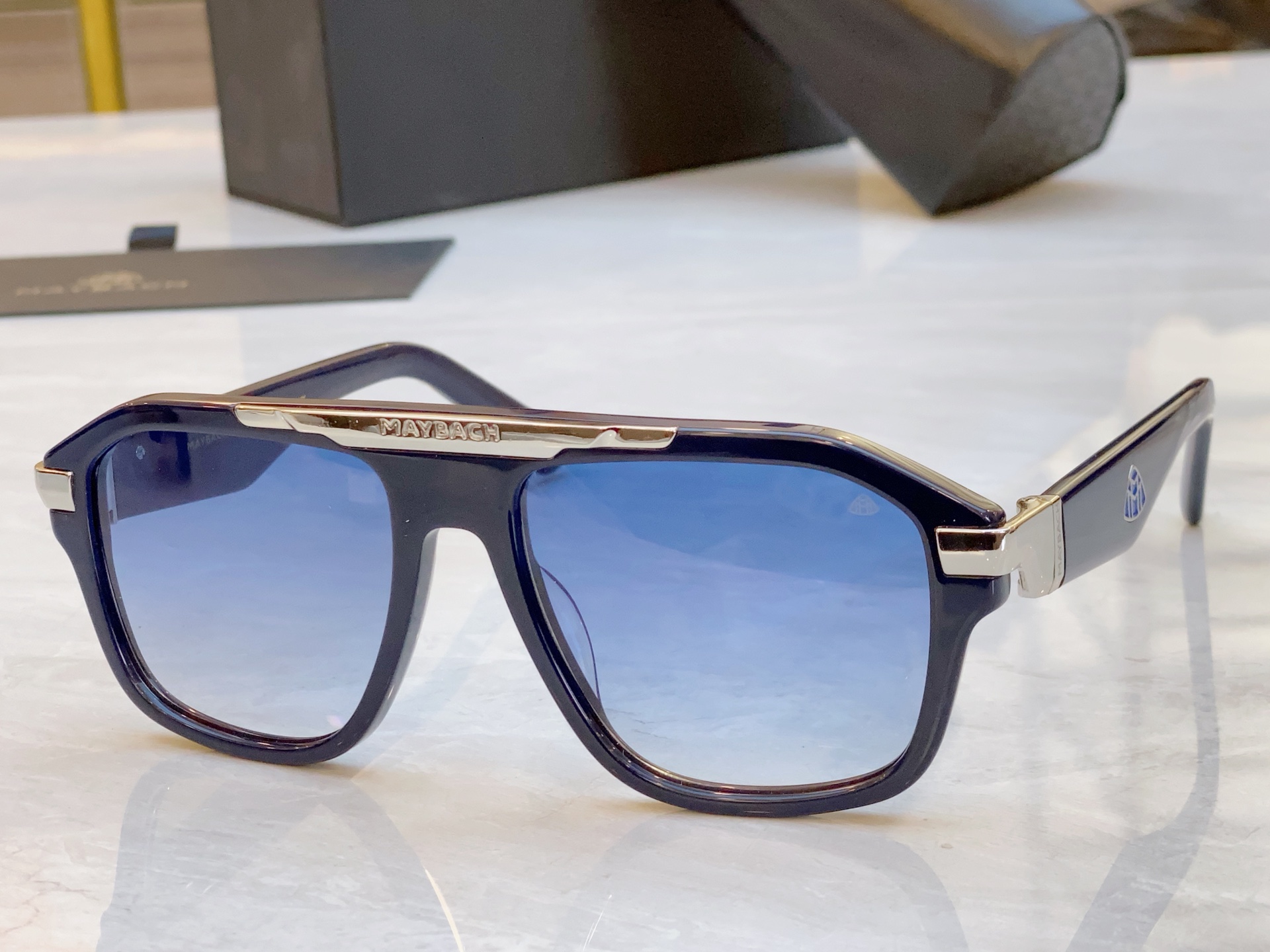 ，【MAYBAC*】迈巴*赫新款太阳镜🕶️🕶️，MODELAB/FH-G/D-Z115，SIZE：56口