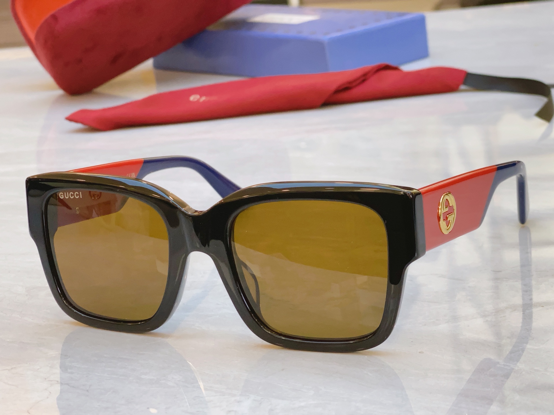 ，【GUCC*】古*驰新款太阳镜，GG1663OA，SIZE52口22-142
