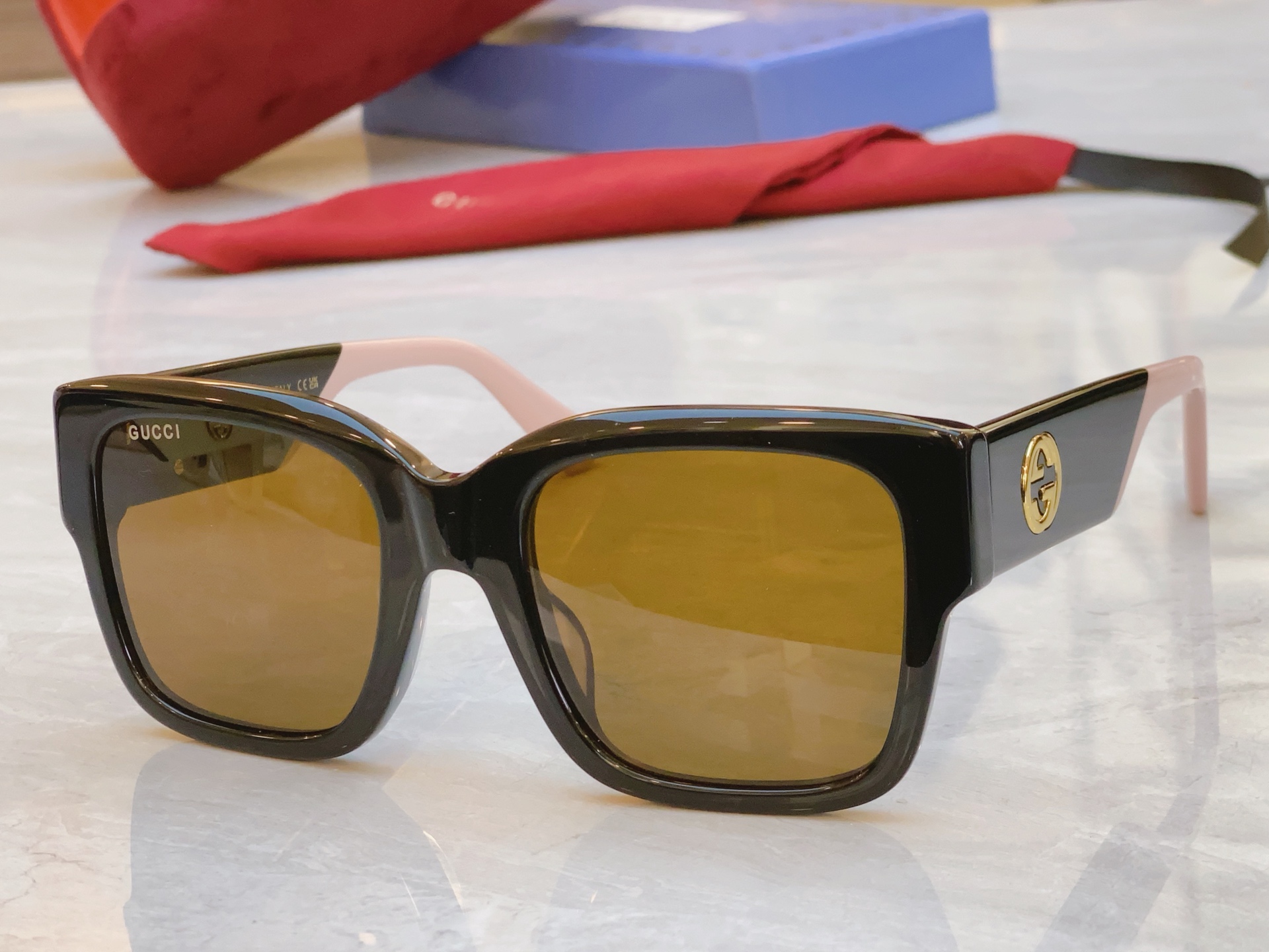 ，【GUCC*】古*驰新款太阳镜，GG1663OA，SIZE52口22-142