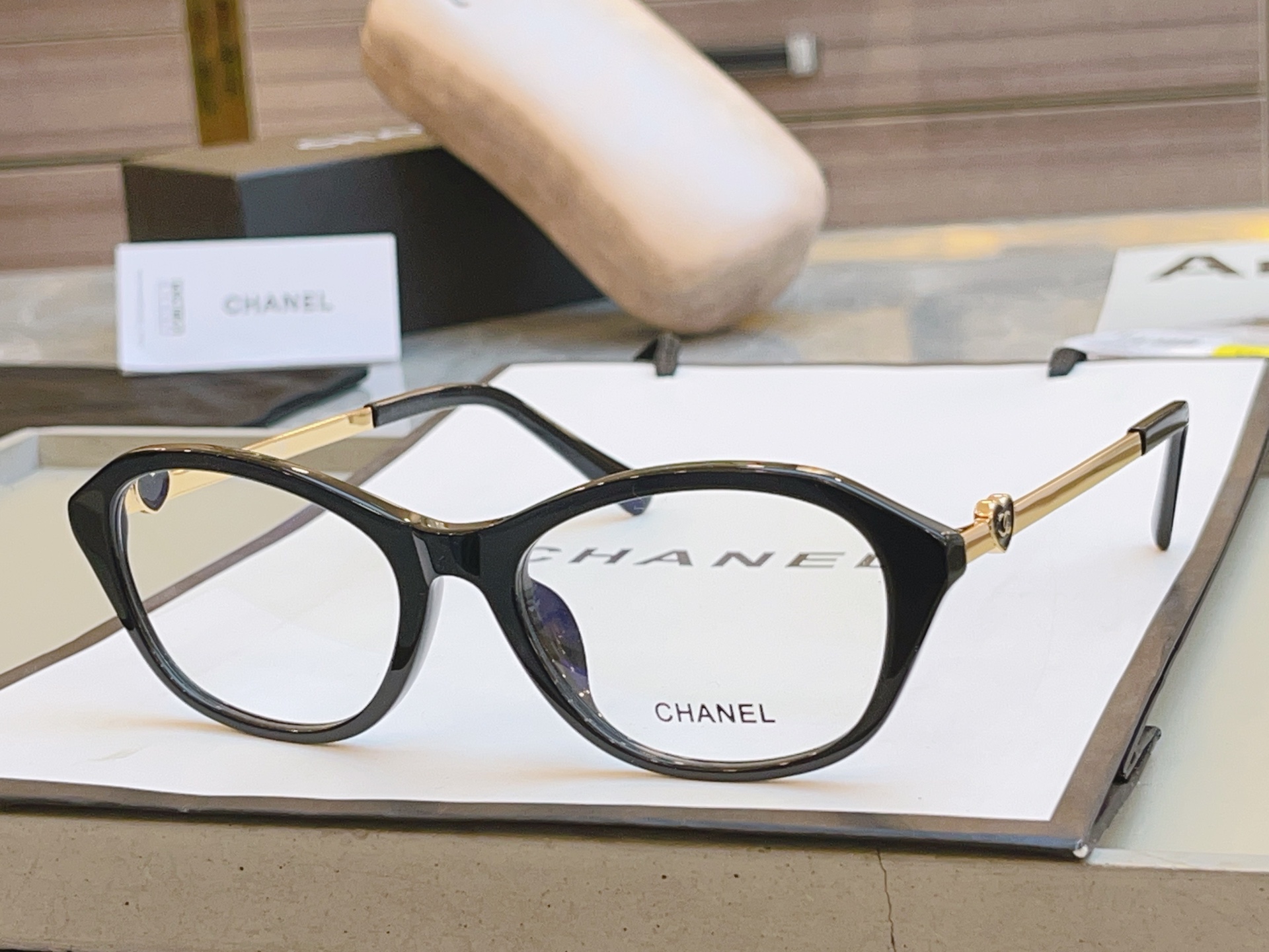 ，【CHANE*】香奈*儿新款光学架，MODEL：CH0819， SIZE53口17-145