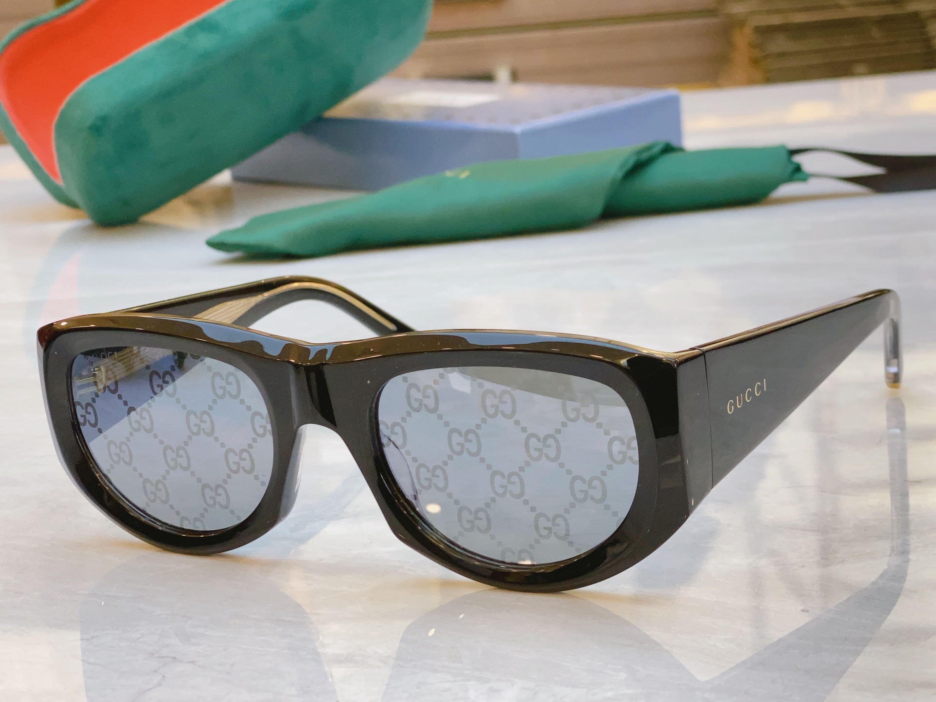 ，【GUCC*】古*驰新款太阳镜🕶️🕶️，MODEL：GG1917S，SIZE：56口21-145