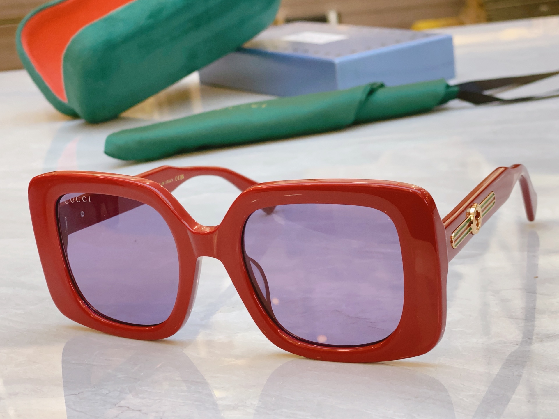 ，【GUCC*】古*驰新款太阳镜🕶️🕶️，MODEL：GG1557SS，SIZE：54口23-145