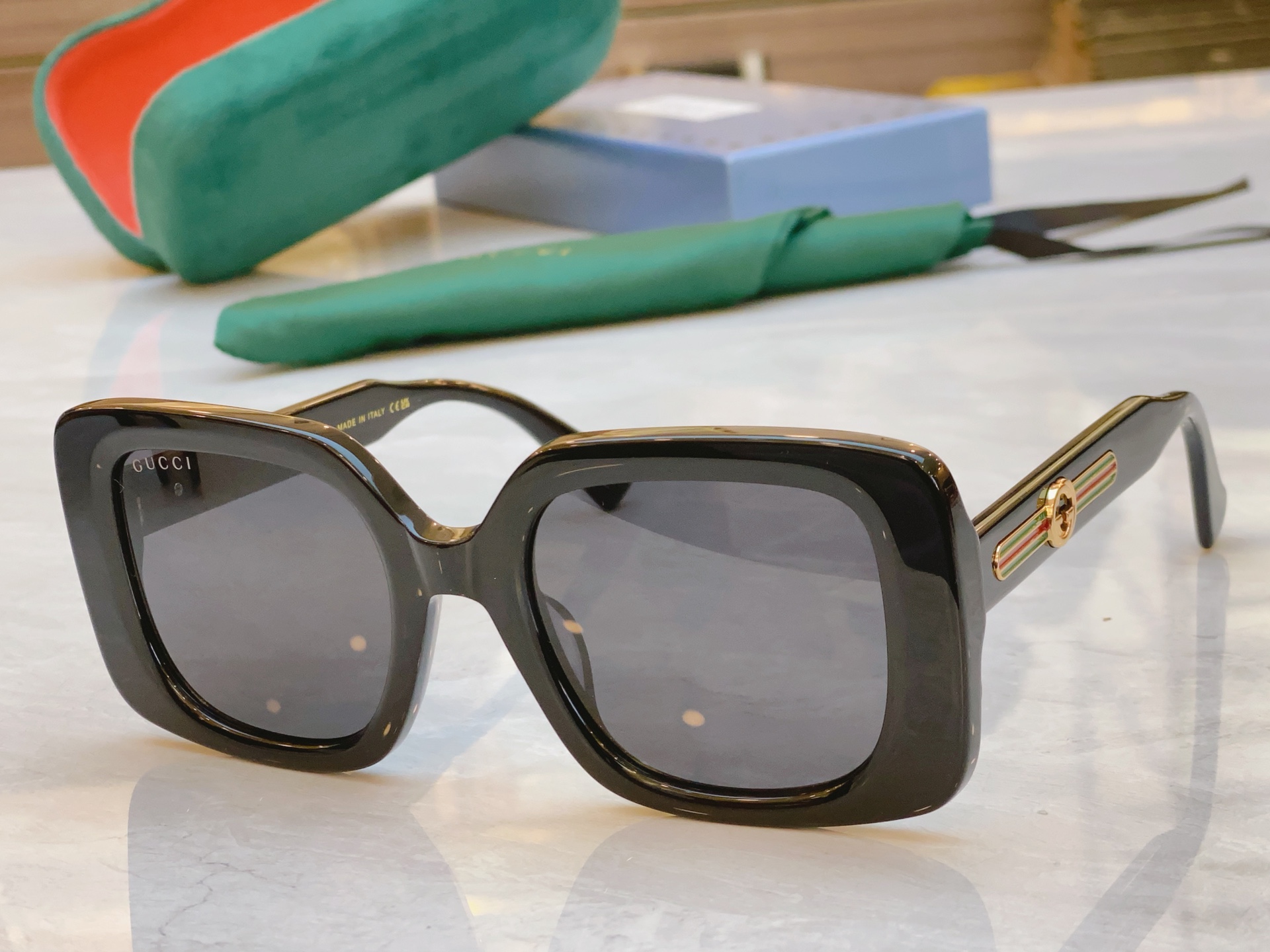 ，【GUCC*】古*驰新款太阳镜🕶️🕶️，MODEL：GG1557SS，SIZE：54口23-145