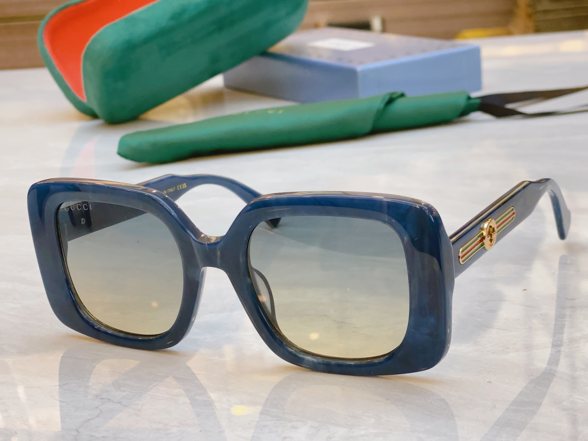 ，【GUCC*】古*驰新款太阳镜🕶️🕶️，MODEL：GG1557SS，SIZE：54口23-145