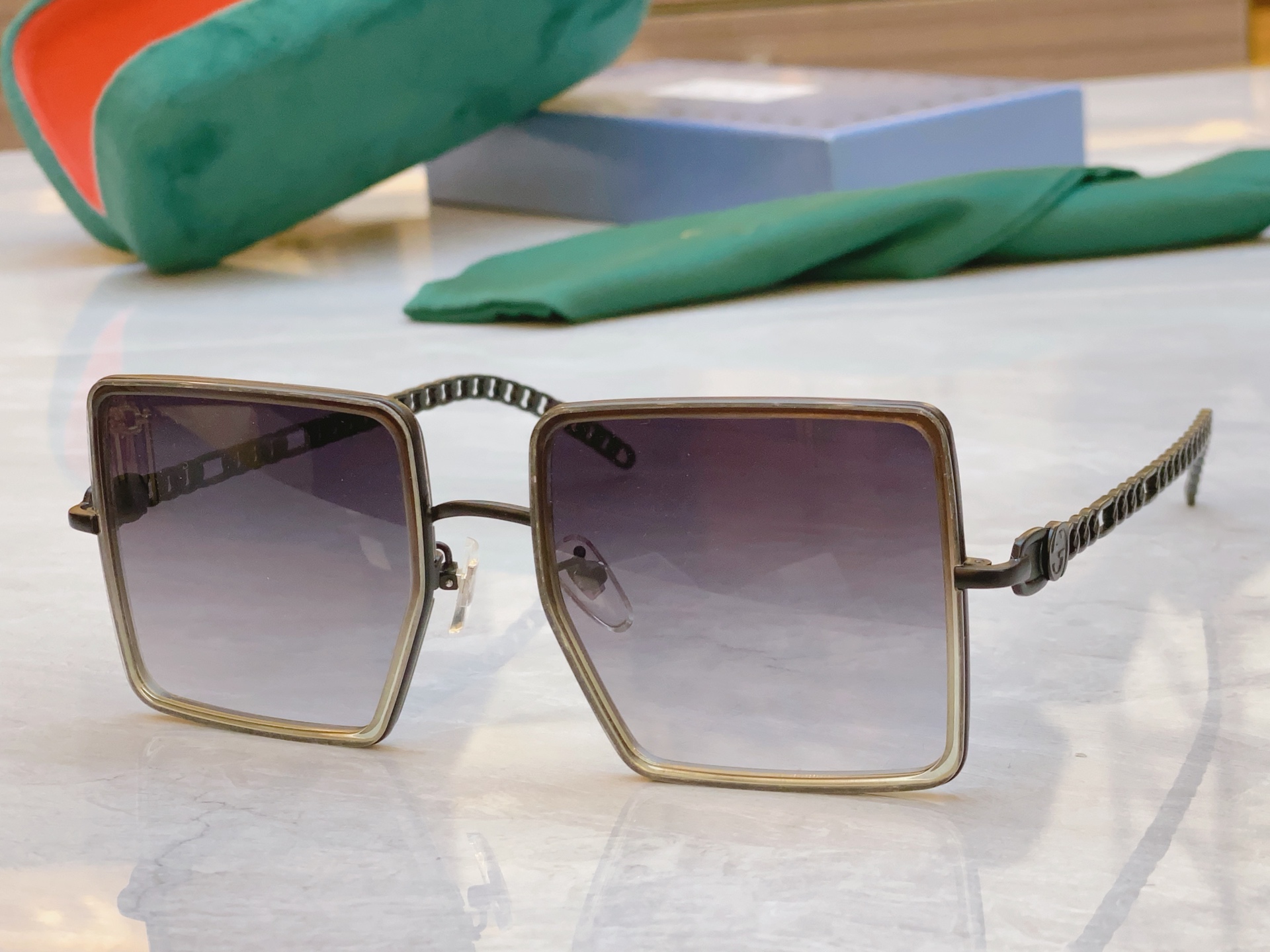 ，【GUCC*】古*驰新款太阳镜🕶️🕶️，MODEL：GG0669S，SIZE：54口22-145