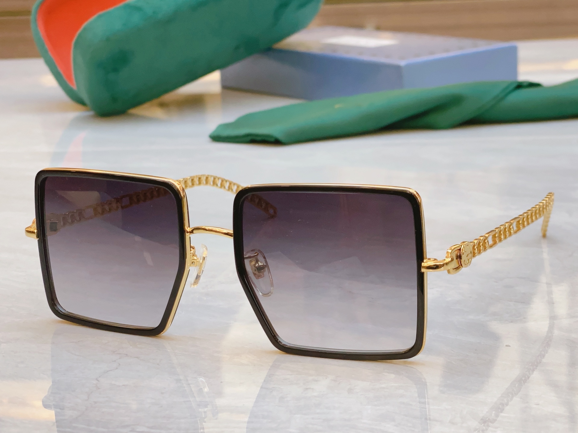 ，【GUCC*】古*驰新款太阳镜🕶️🕶️，MODEL：GG0669S，SIZE：54口22-145