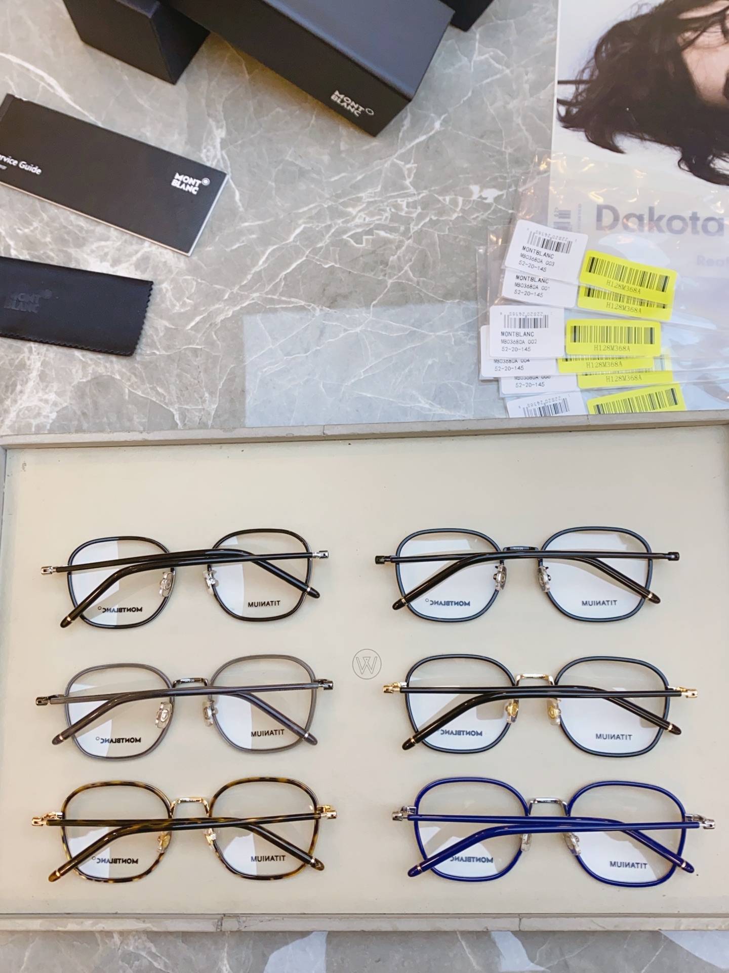 ，【MONT BLAN*】万宝*龙新款光学架🕶️。MODELMB0368O，SIZE 52口20-145