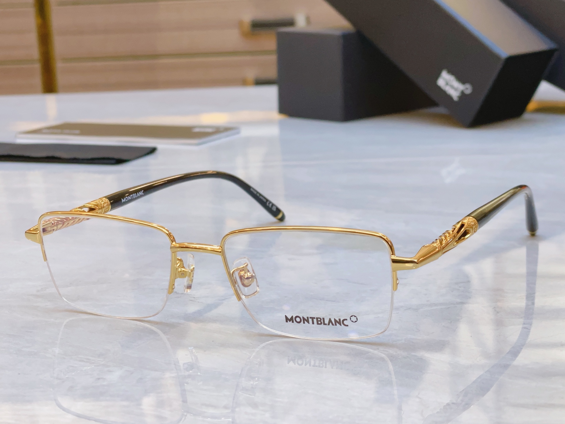 ，【MONT BLAN*】万宝*龙新款眼镜架🕶️。MODELMB03321O，SIZE 55口19-15