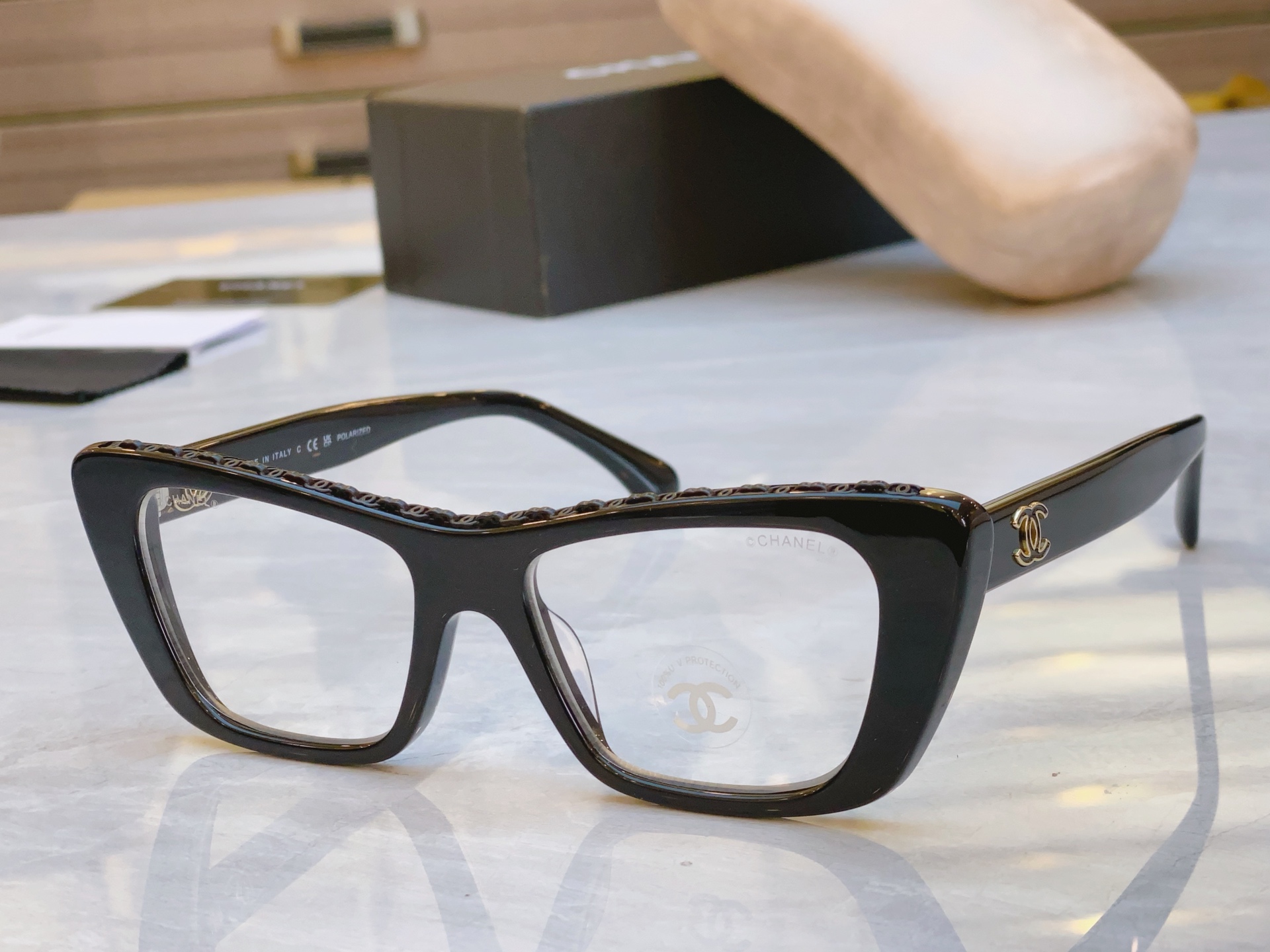 ，【CHANE*】香奈儿新款眼镜架，MODEL：CH5540，SIZE：54口17-145