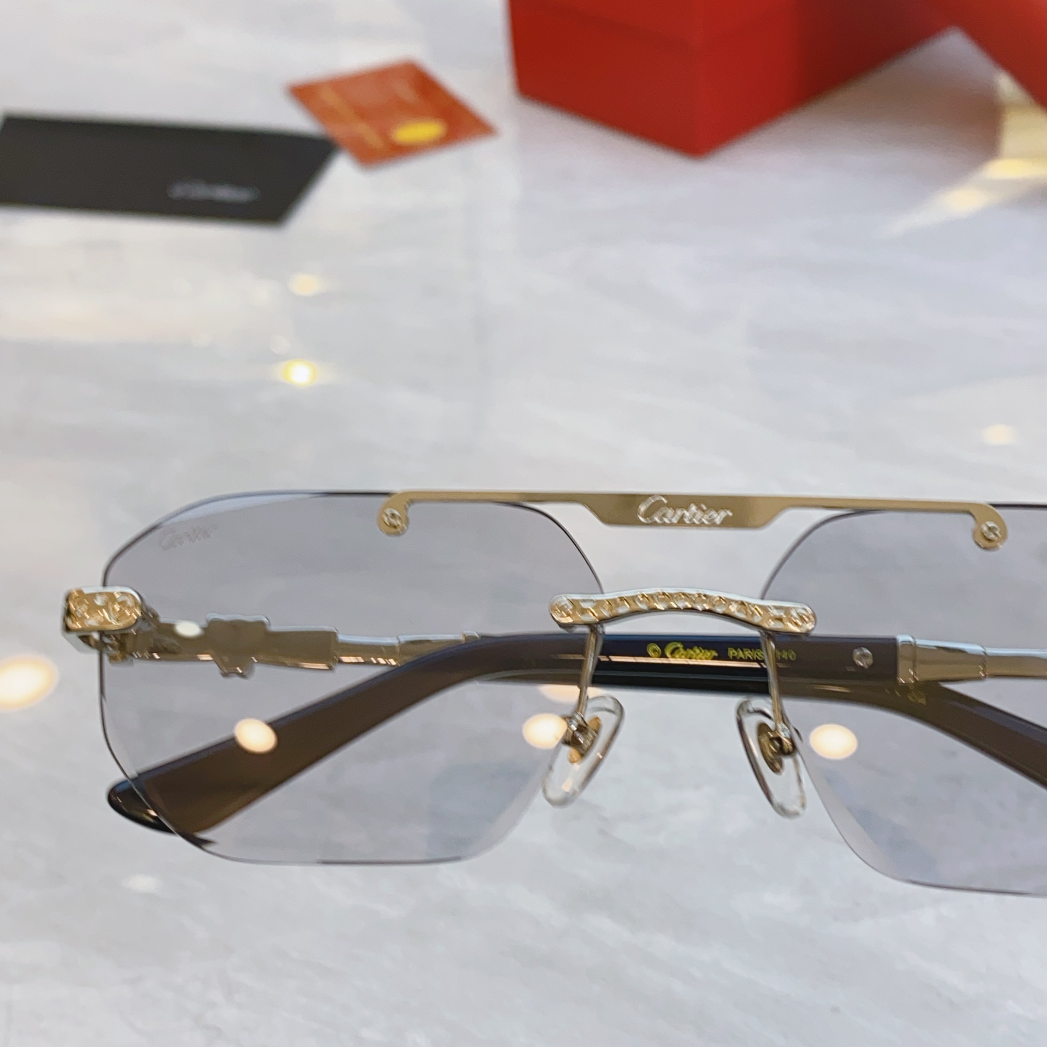 ，【CARTIE*】卡地*亚新款太阳镜，CT0616S，size57口17-140