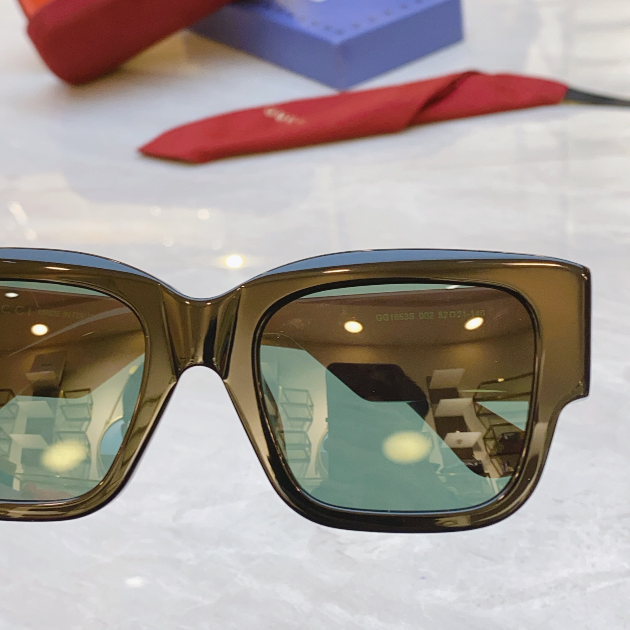 ，【GUCC*】古*驰新款太阳镜🕶️，MODEL：GG1663S，SIZE52口21-140