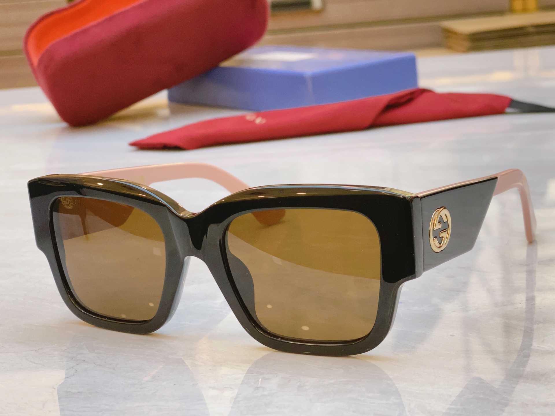 ，【GUCC*】古*驰新款太阳镜🕶️，MODEL：GG1663S，SIZE52口21-140