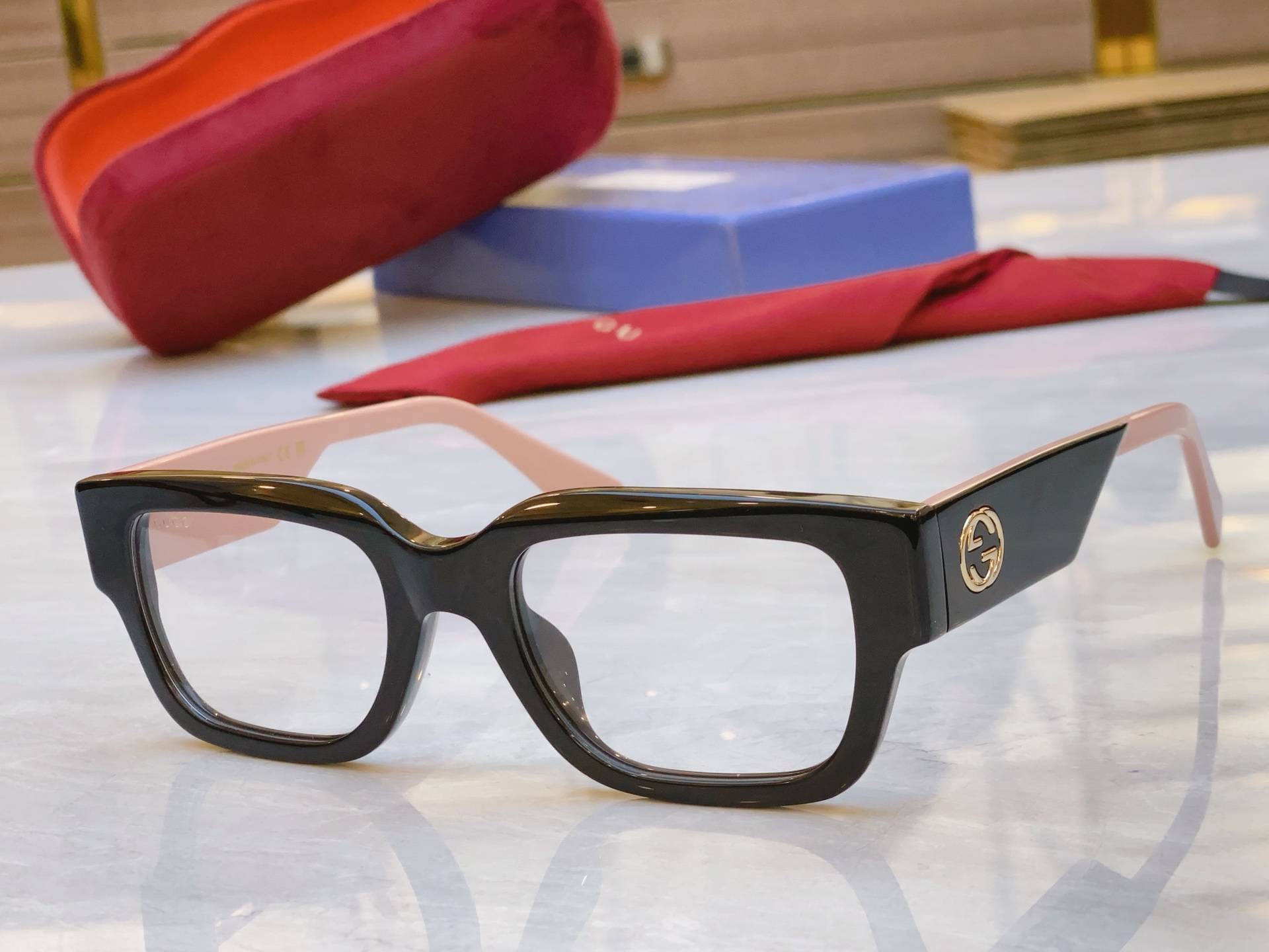 ，【GUCC*】古*驰新款眼镜架🕶️，MODEL：GG1666O，SIZE53口20-145