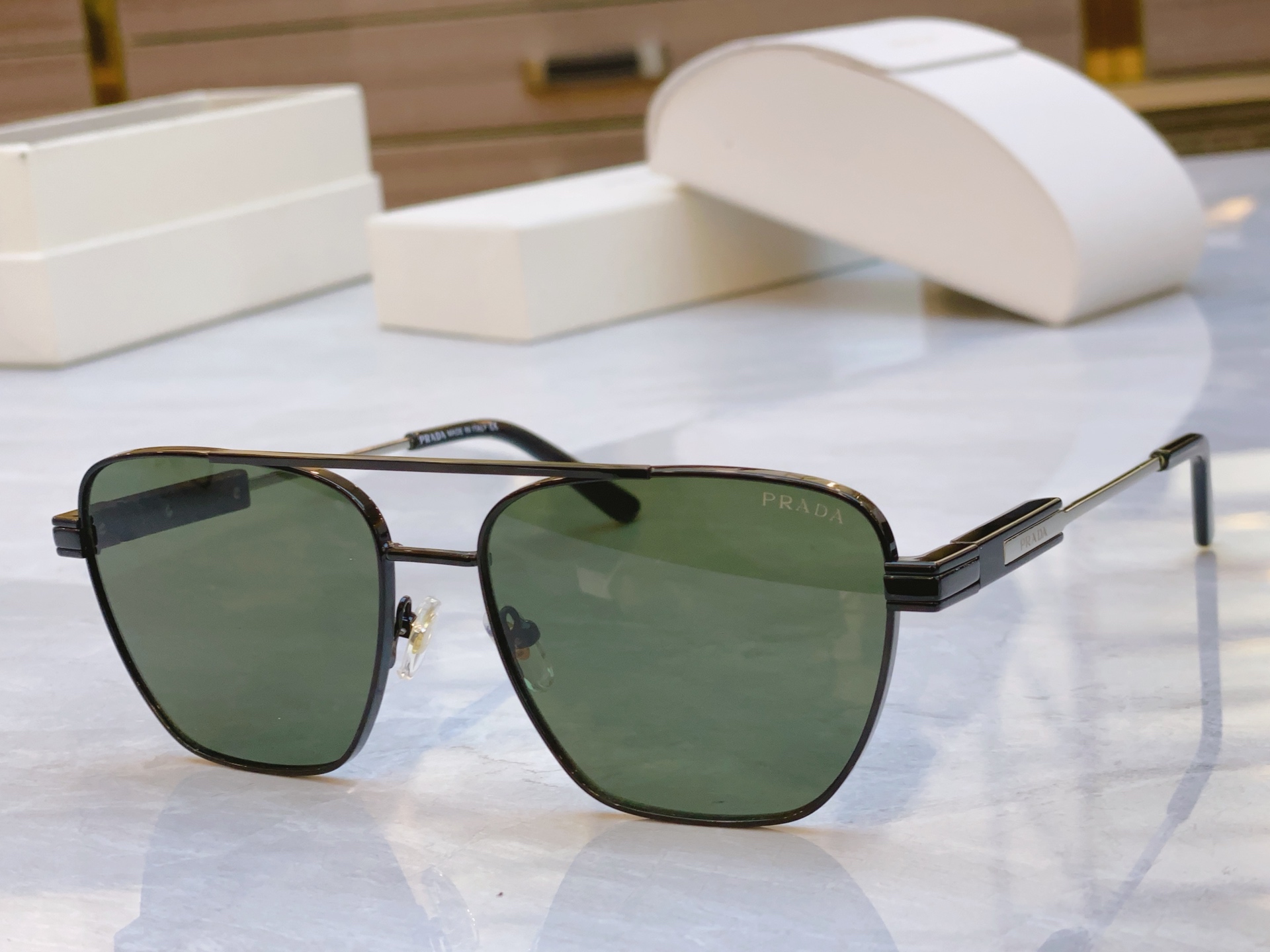 ，【PRAD*】普拉*达新款太阳镜，MODEL：PR A78-S，SIZE：58口17-145