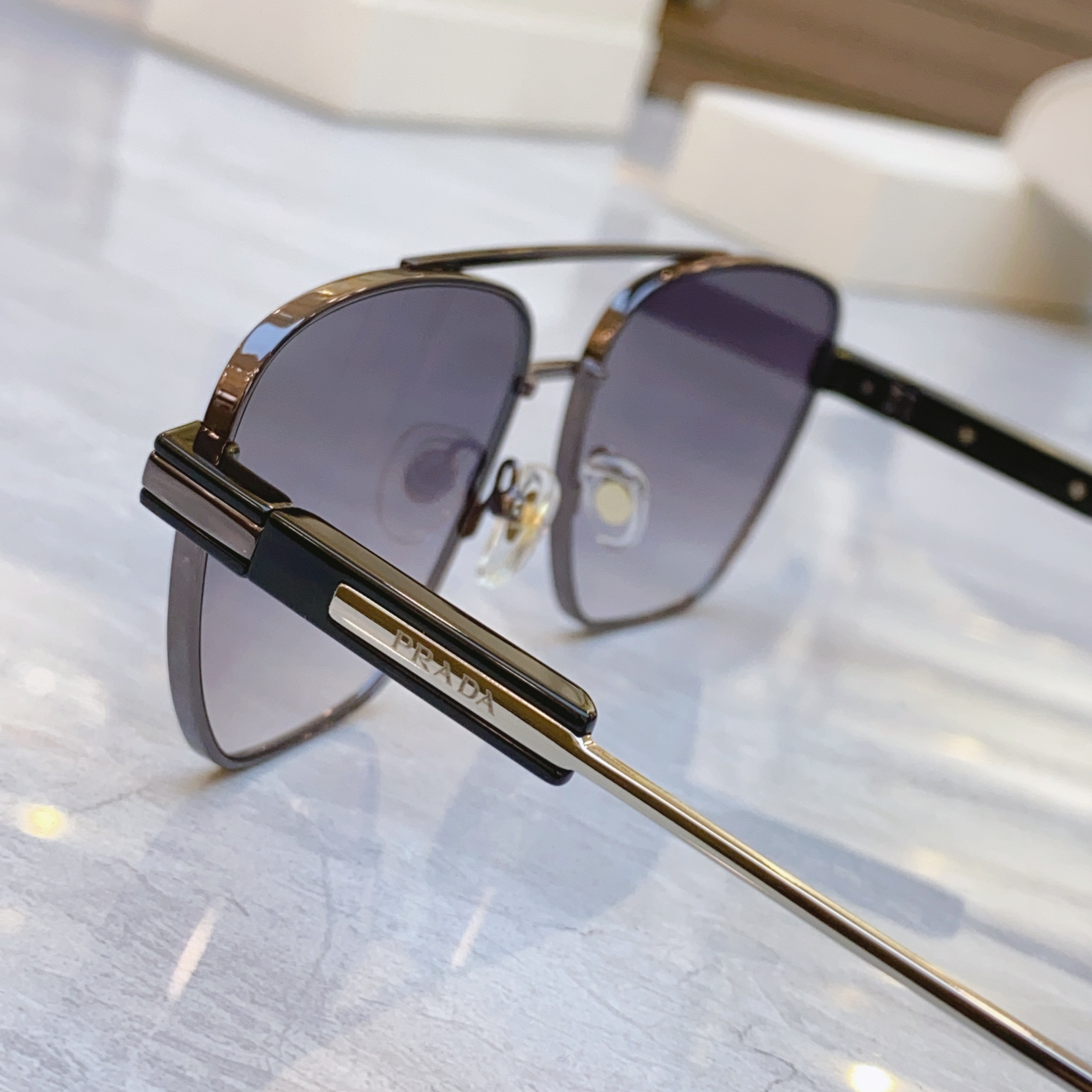 ，【PRAD*】普拉*达新款太阳镜，MODEL：PR A78-S，SIZE：58口17-145