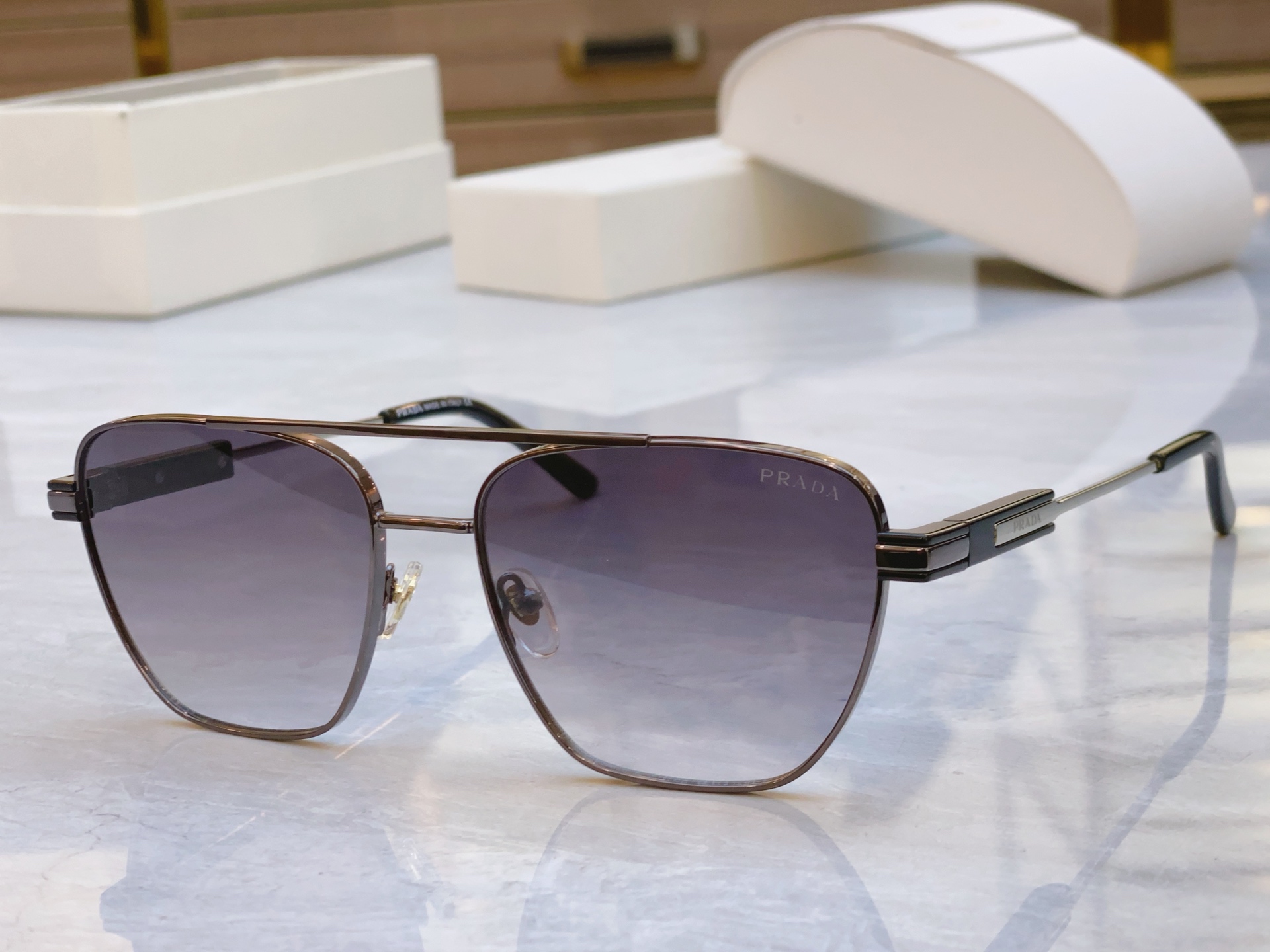 ，【PRAD*】普拉*达新款太阳镜，MODEL：PR A78-S，SIZE：58口17-145