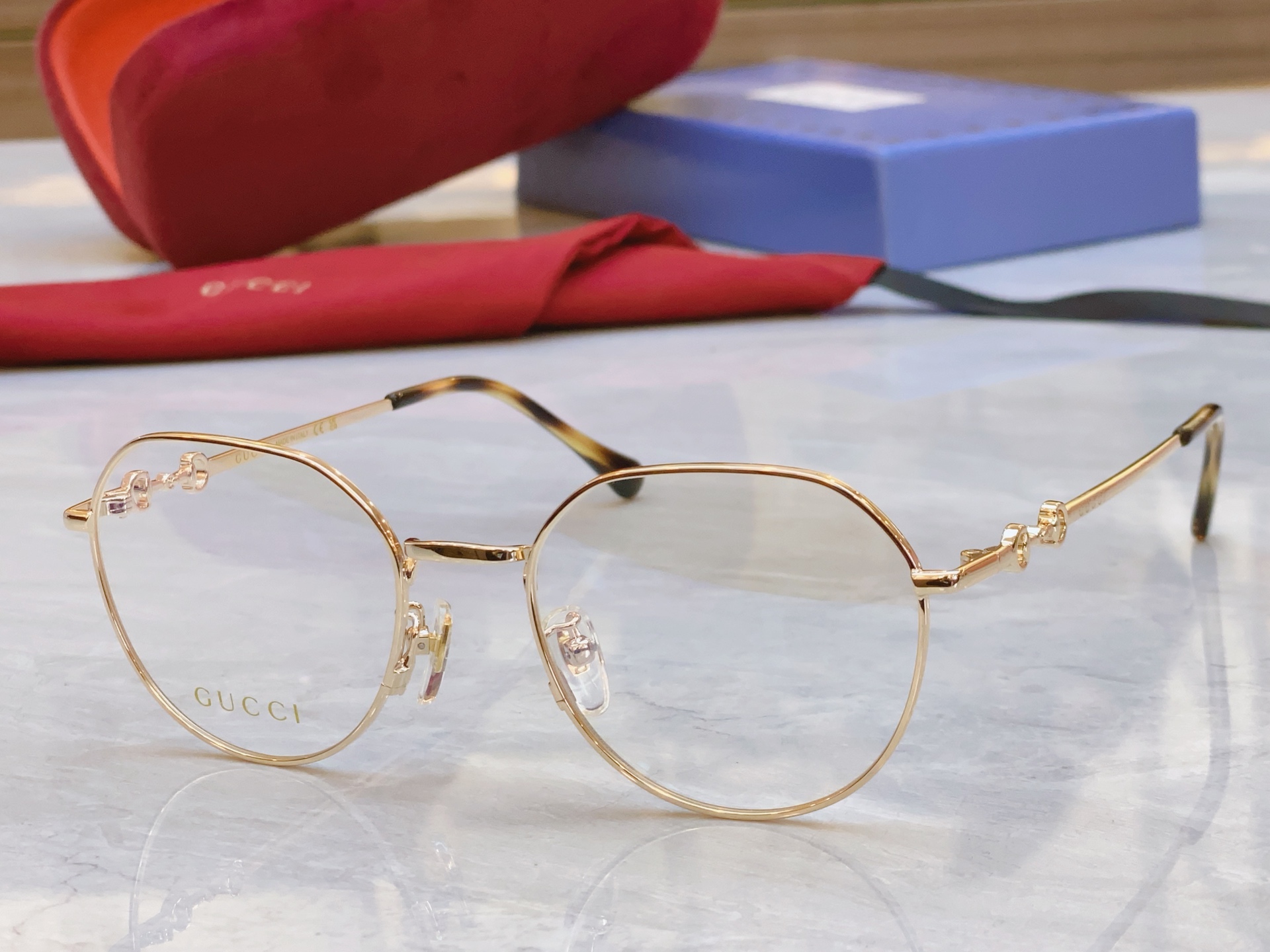 ，【GUCC*】古*驰新款光学架，GG1336OA ，SIZE52口19-140