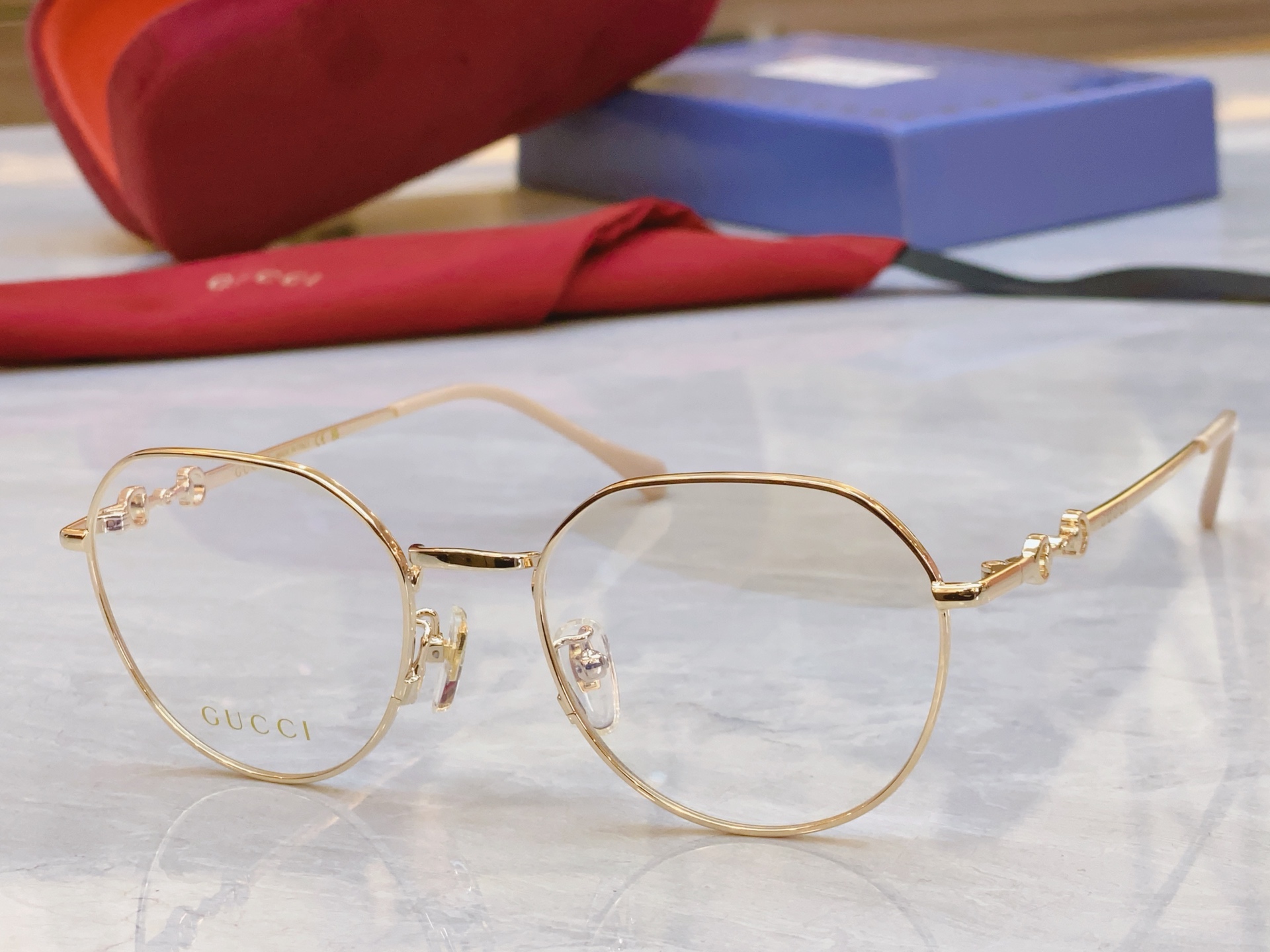 ，【GUCC*】古*驰新款光学架，GG1336OA ，SIZE52口19-140