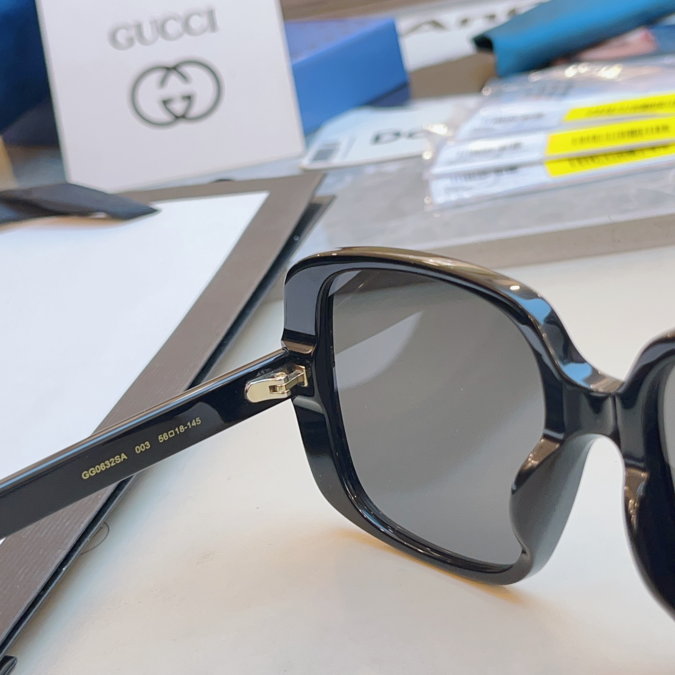 ，【GUCC*】古*驰新款太阳镜🕶️，GG0632SA，SIZE56口18-145 