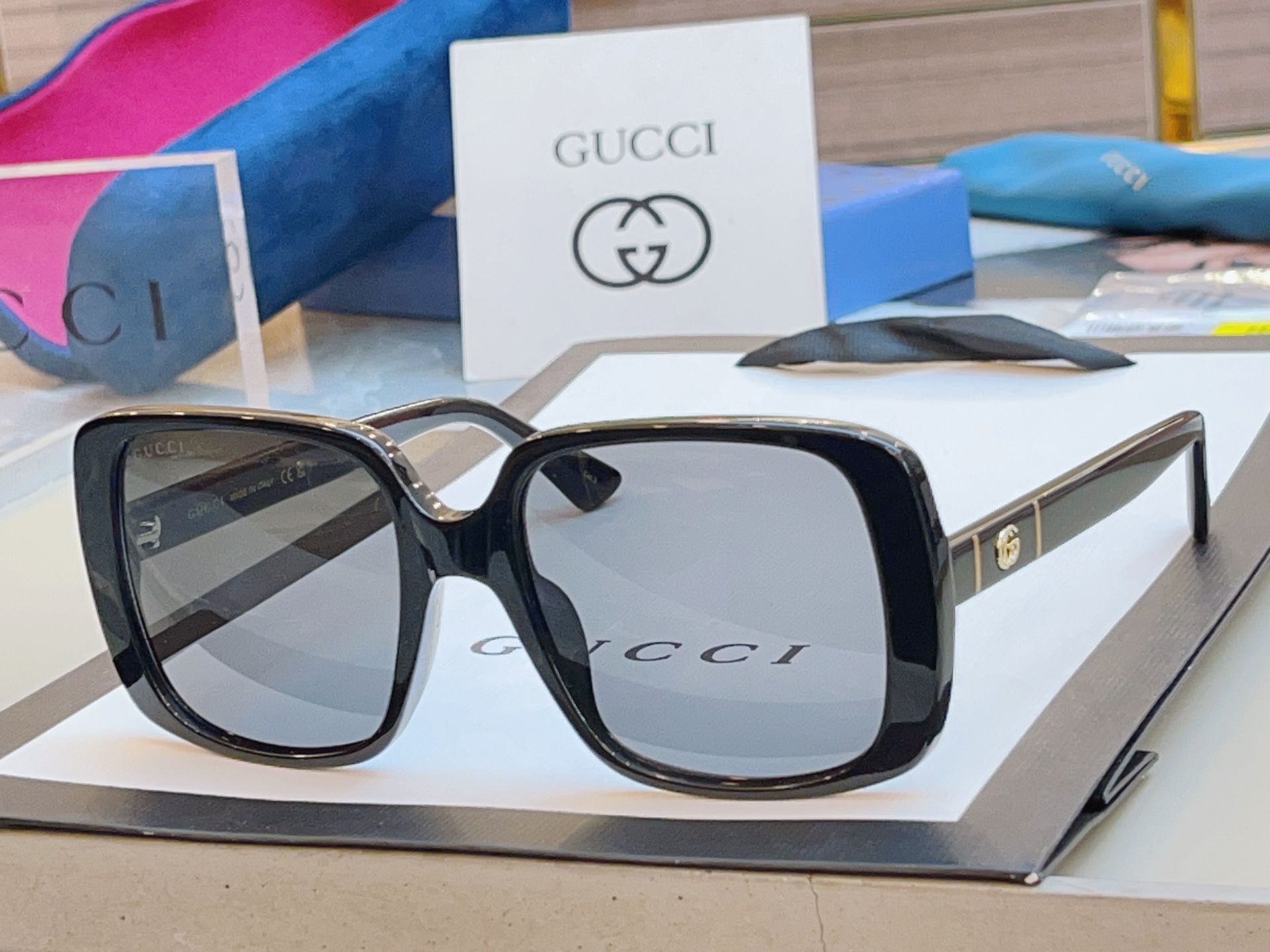 ，【GUCC*】古*驰新款太阳镜🕶️，GG0632SA，SIZE56口18-145 