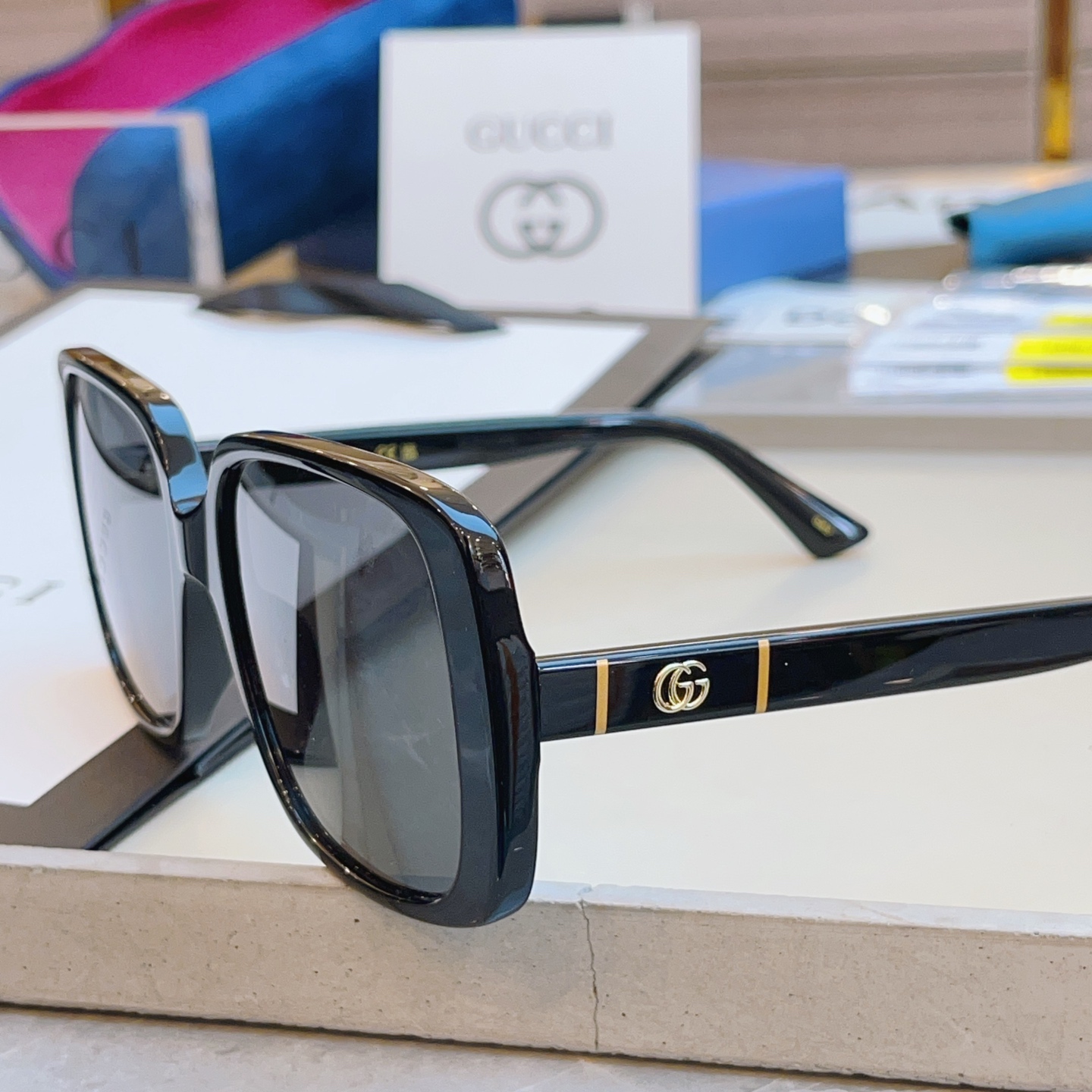，【GUCC*】古*驰新款太阳镜🕶️，GG0632SA，SIZE56口18-145 